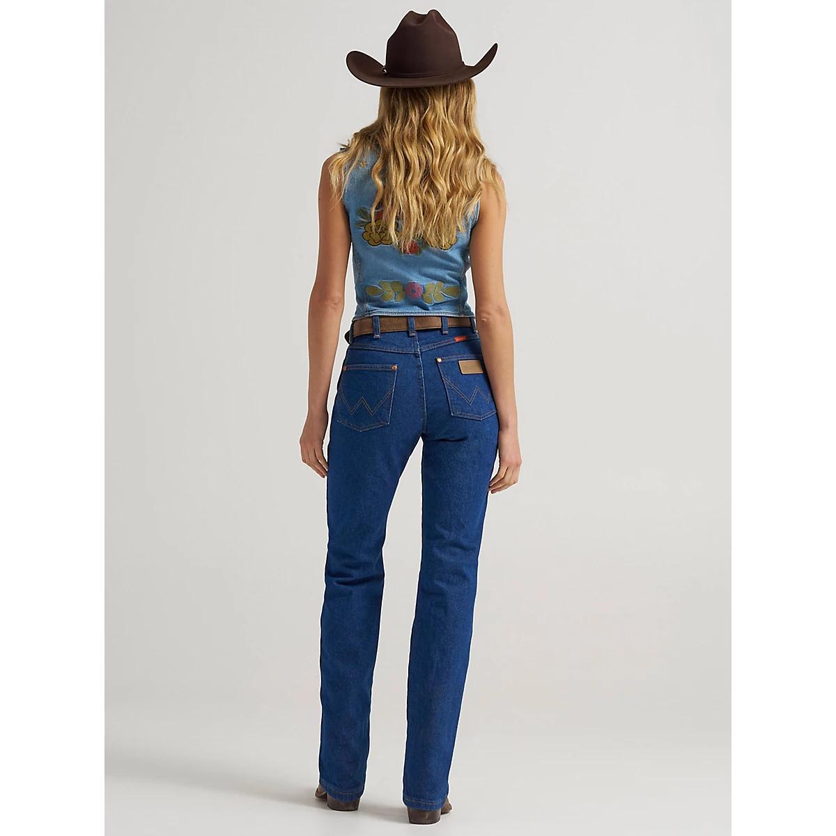 Women's Wrangler® Cowboy Cut® Slim Fit Jean in Prewash Indigo Product Image