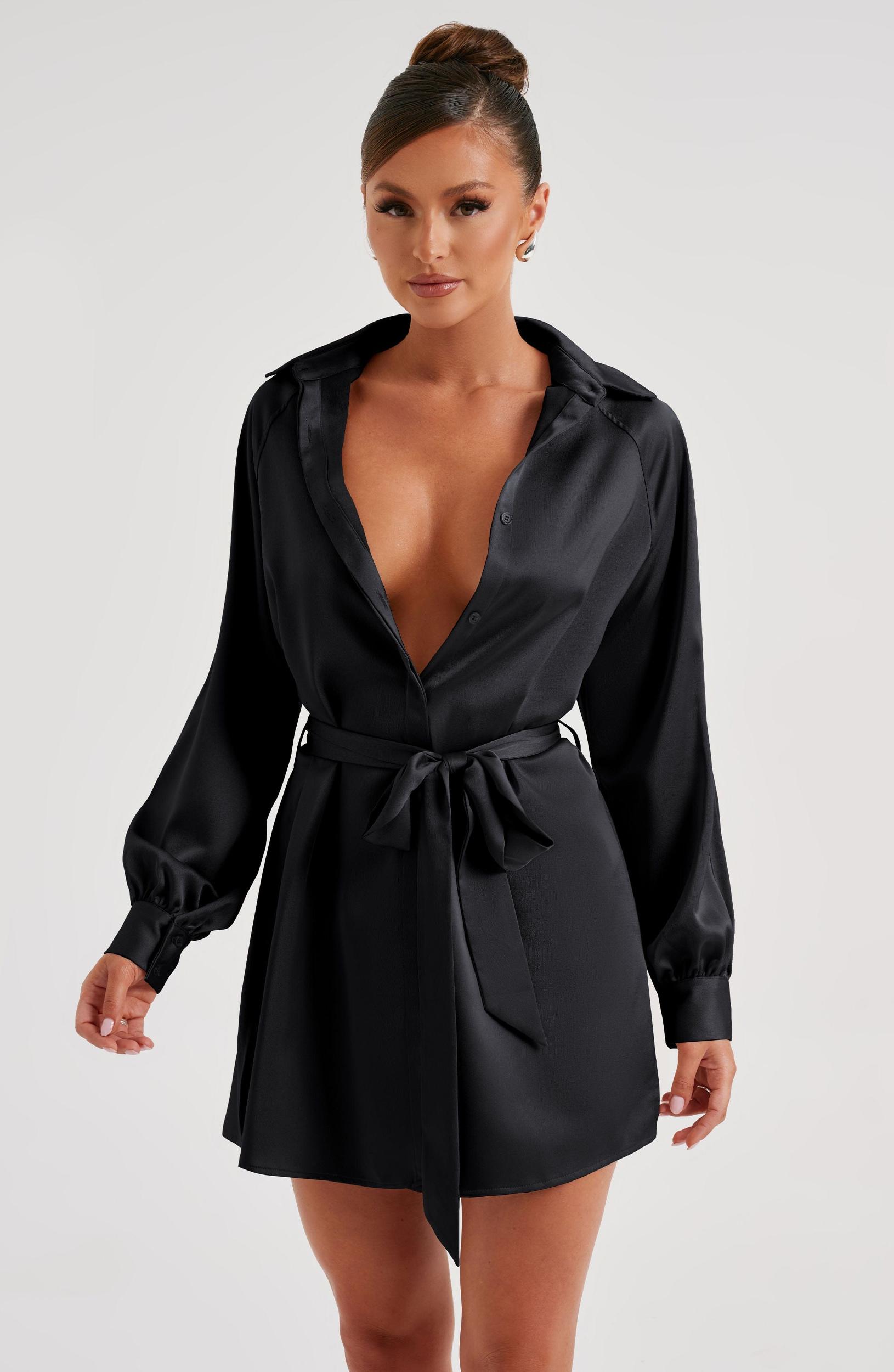 Kara Mini Dress - Black Product Image