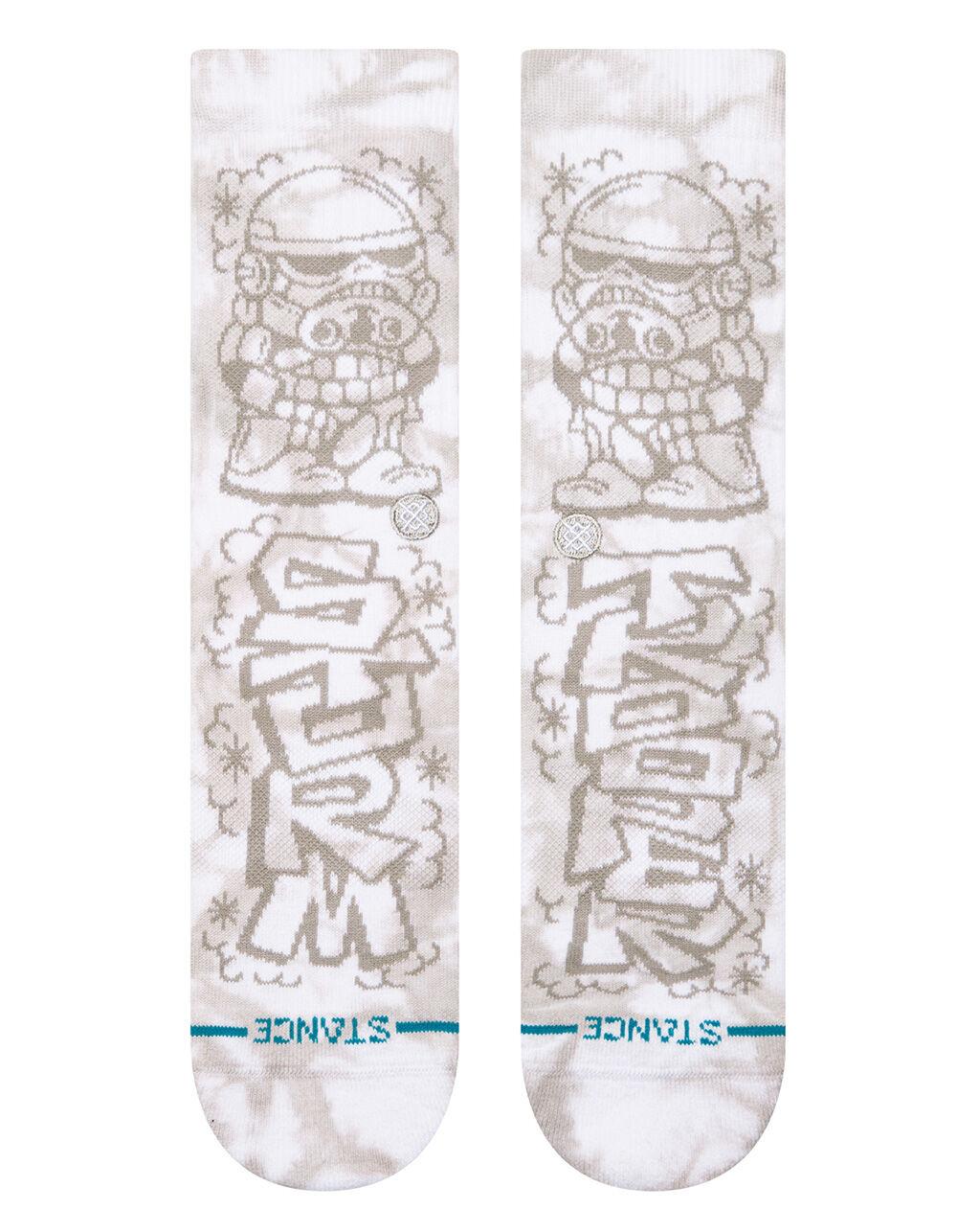 STANCE x Star Wars DJ Javier Trooper Mens Crew Socks - WHITE COMBO Product Image