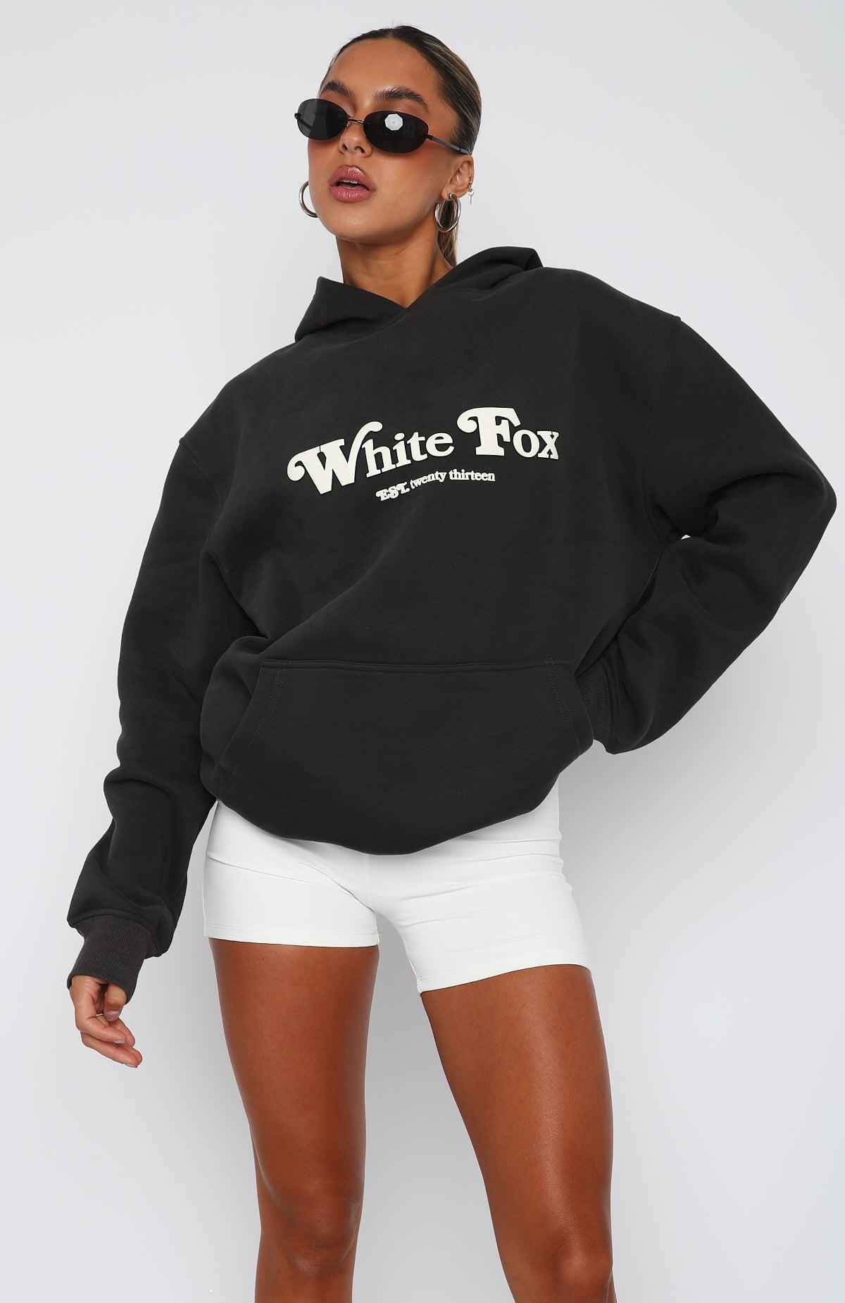 Twin Flame Oversized Hoodie Charcoal Product Image