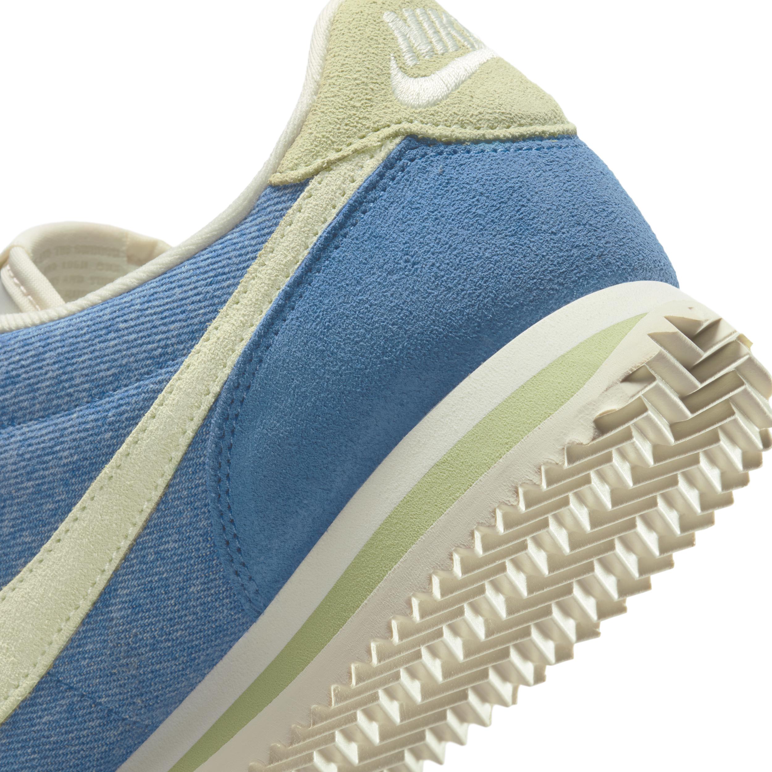 Nike Womens Cortez SE Denim Shoes | IH6354-004 Product Image