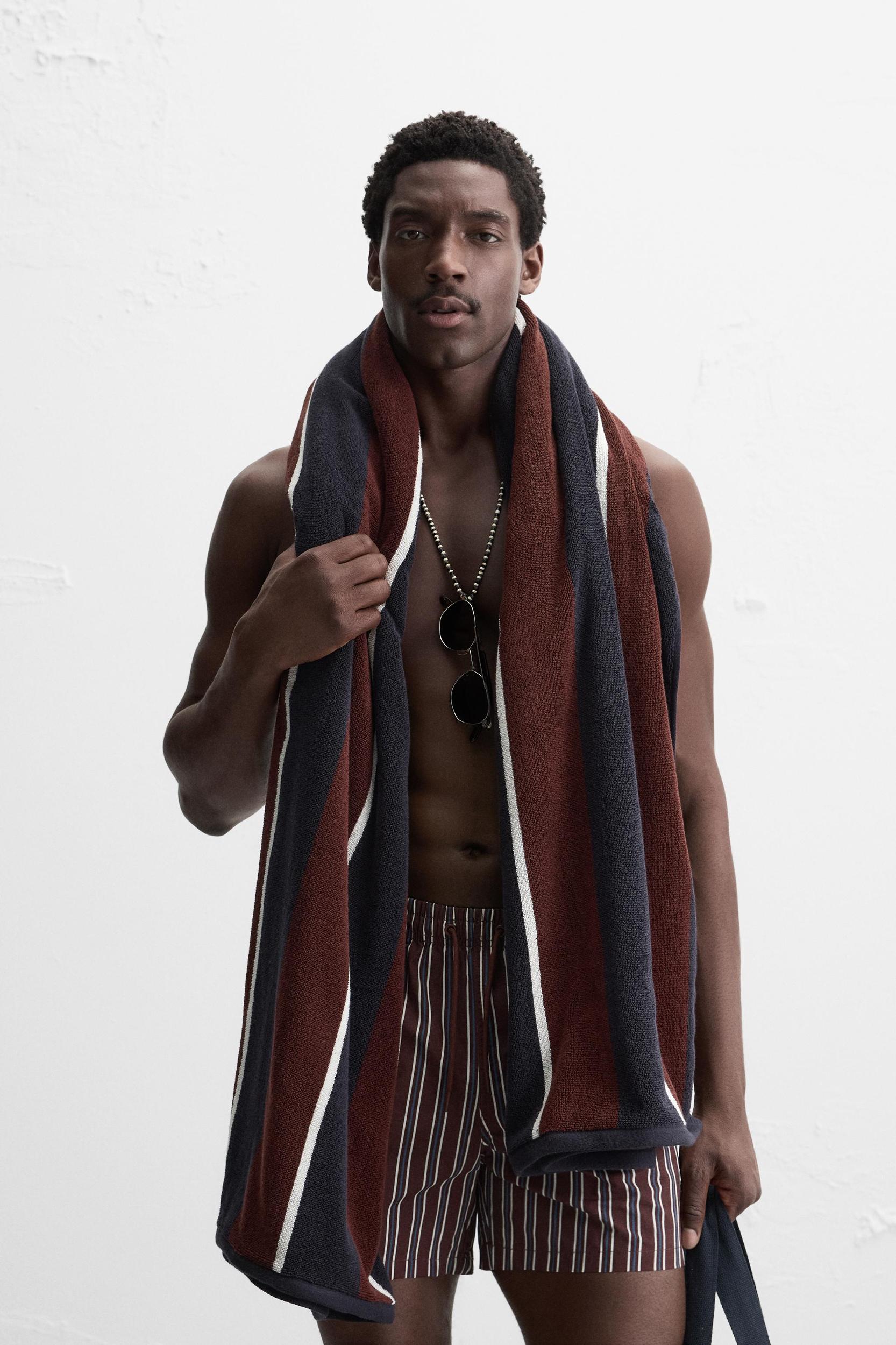 STRIPED BEACH TOWEL Product Image