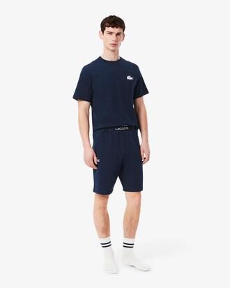 Straight Fit Fleece Pyjama Shorts Product Image