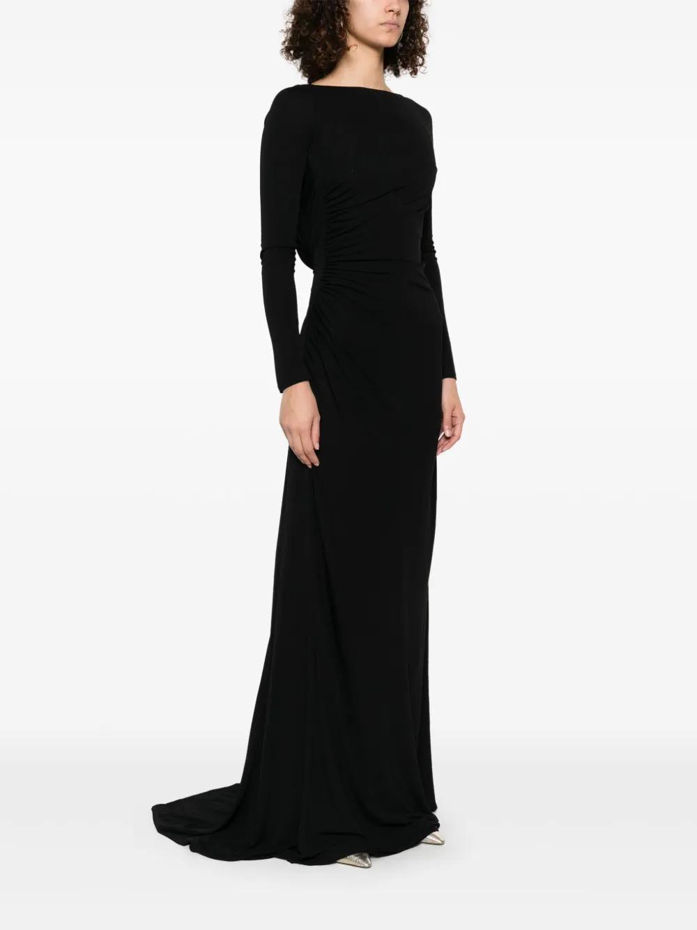 cowl-neck maxi dress Product Image