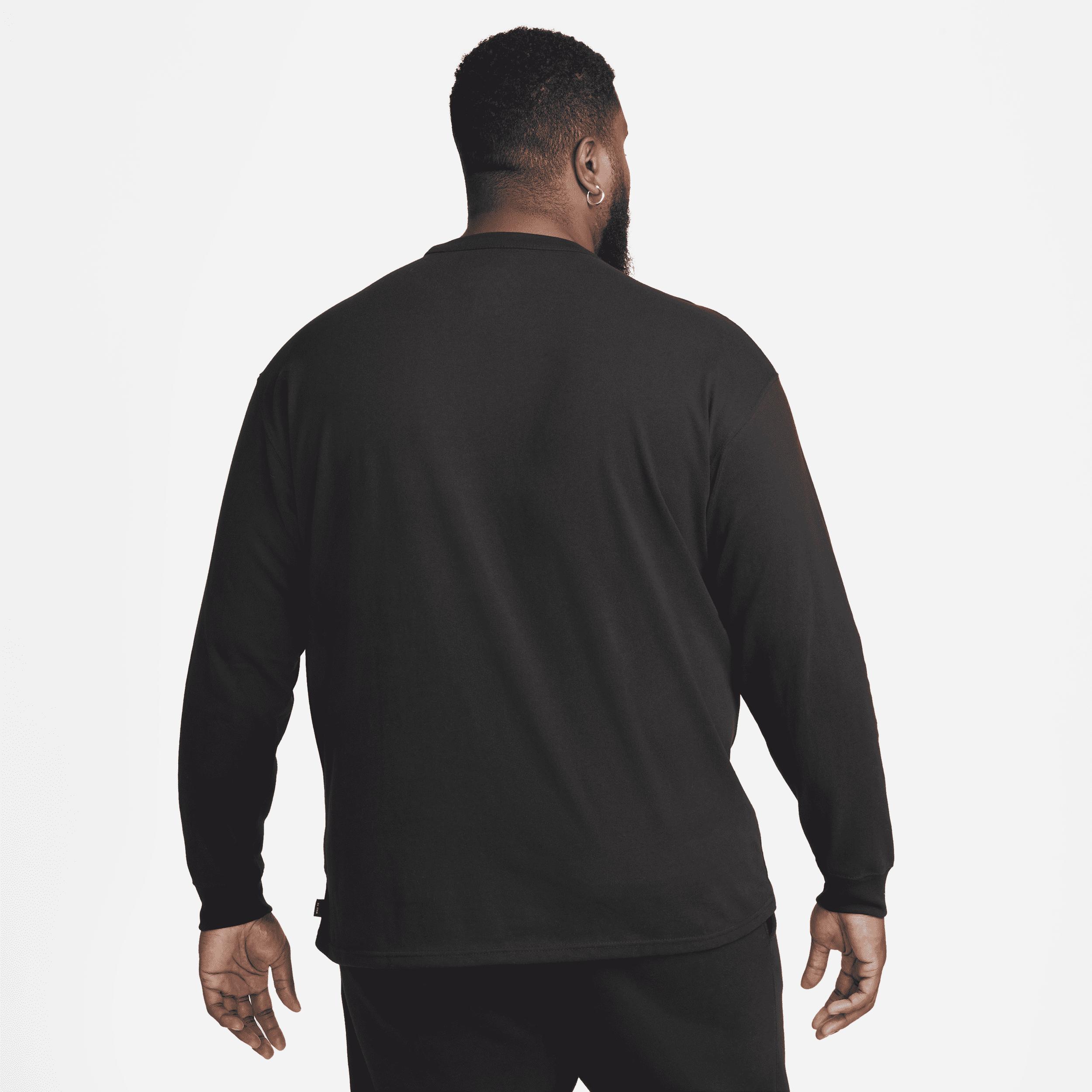 Mens Nike Sportswear Premium Essentials Long-Sleeve T-Shirt | DO7390-010 Product Image
