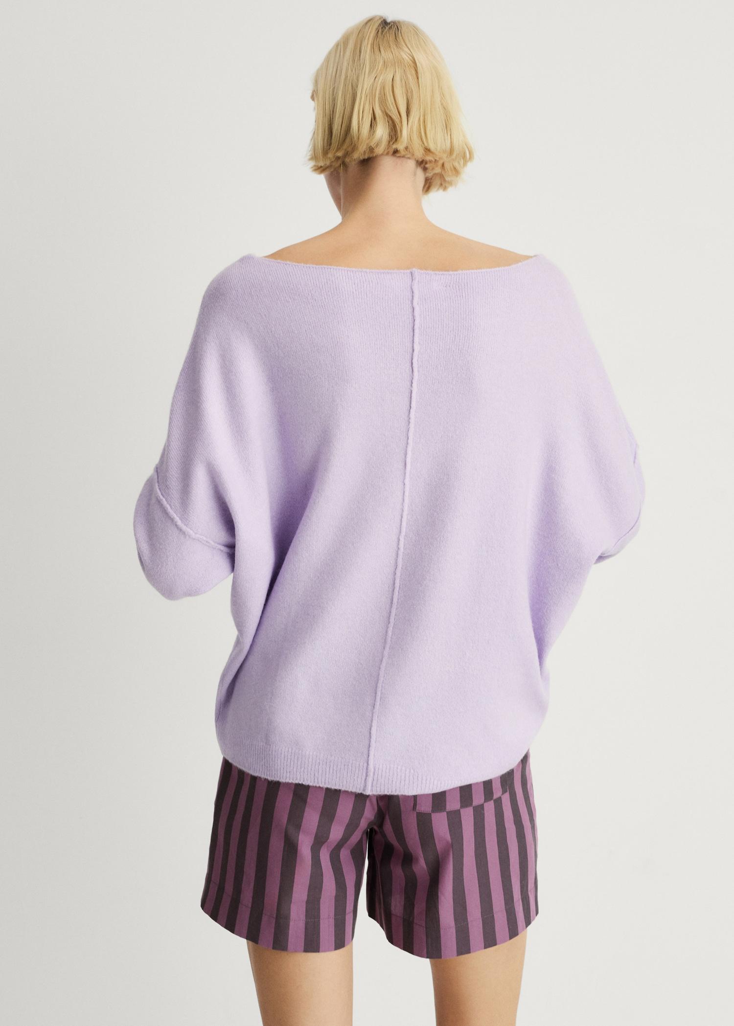 Oversize knit sweater - Women | MANGO USA Product Image