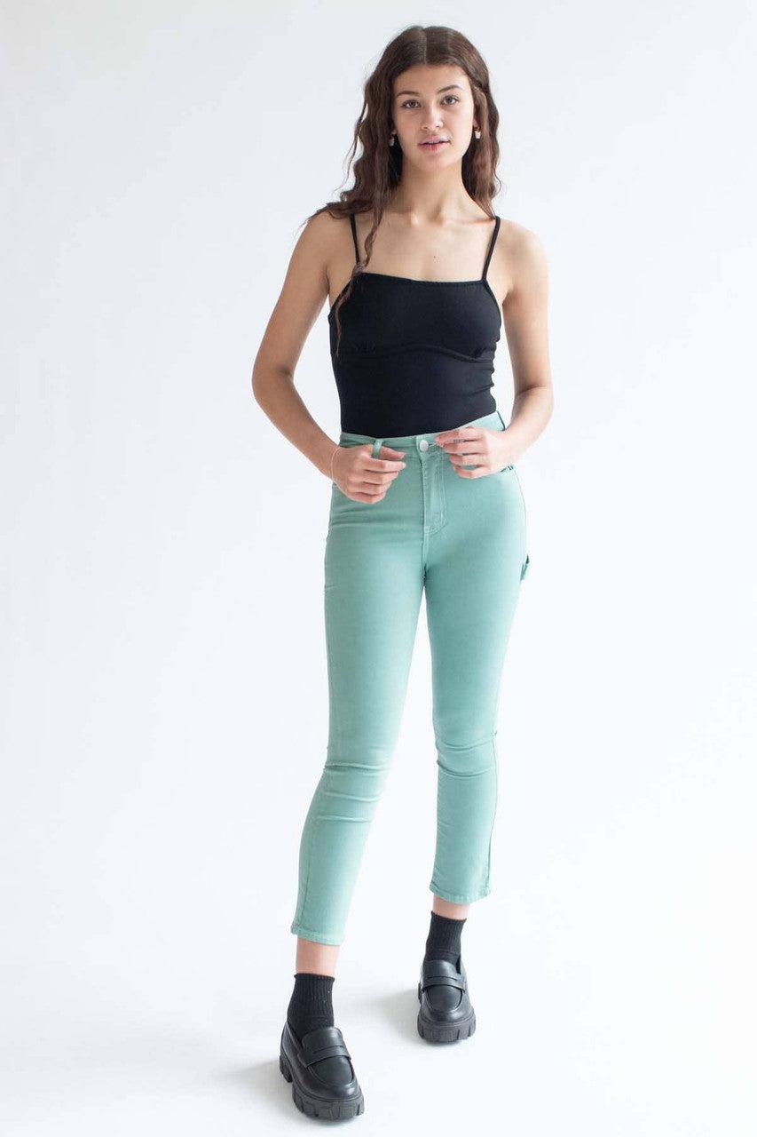 Black Empire Waist Cami Bodysuit Product Image