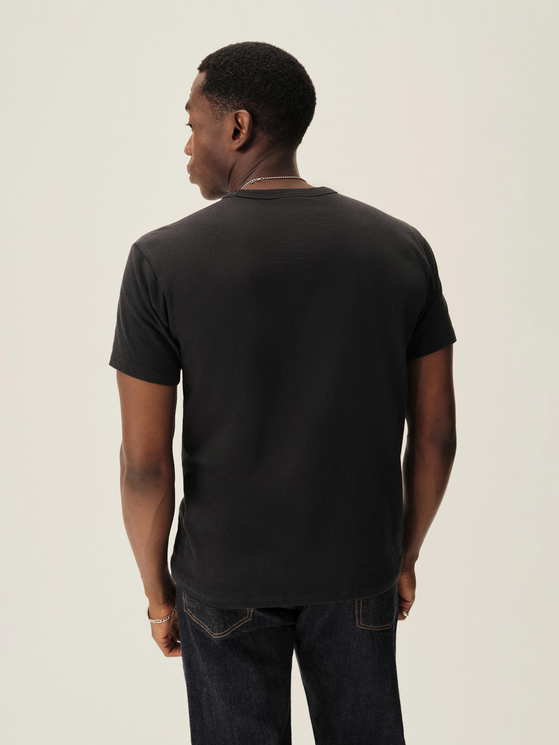 Black Toughknit Tubular Tee 2-Pack Product Image