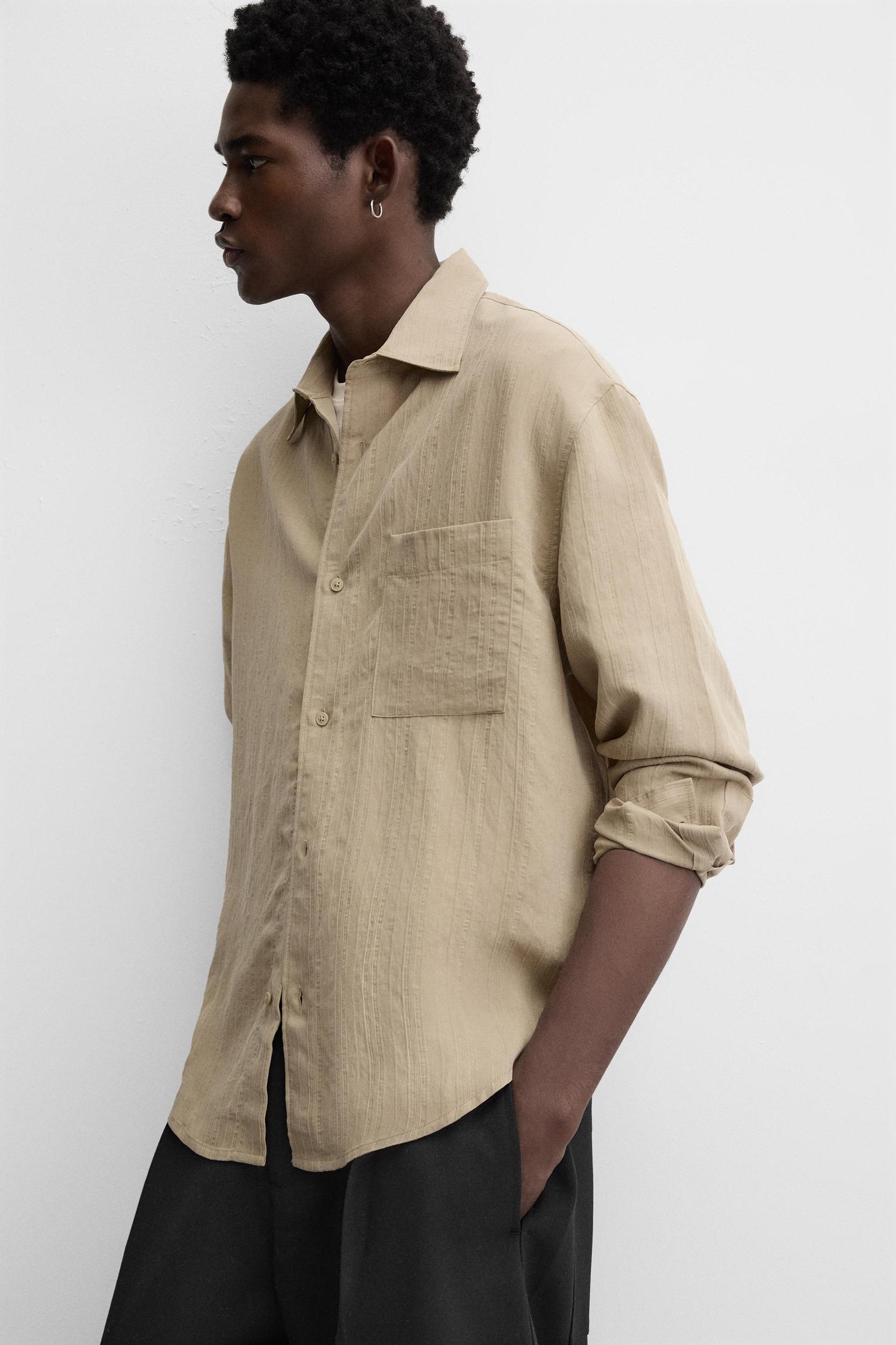 FLOWY POCKET SHIRT Product Image