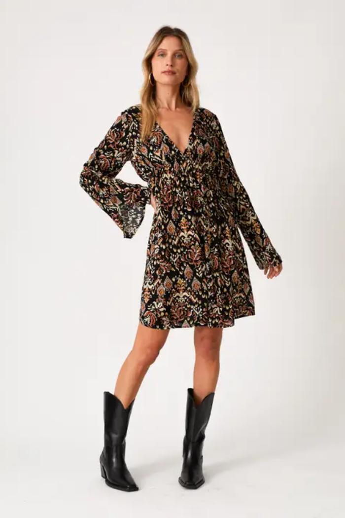 Empire Mini Dress Product Image