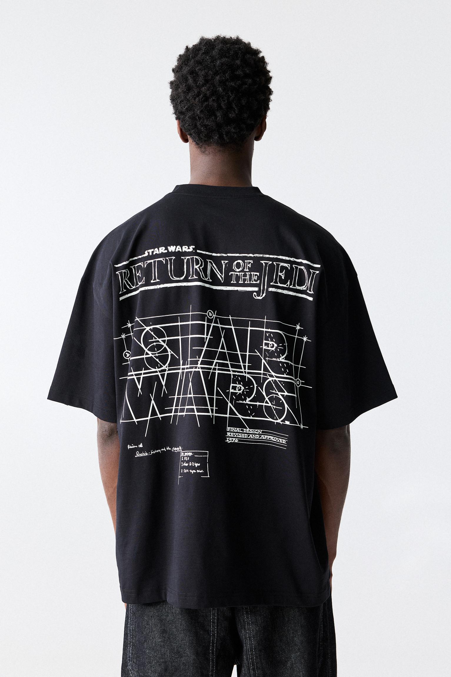 Black Star Wars T-shirt Product Image