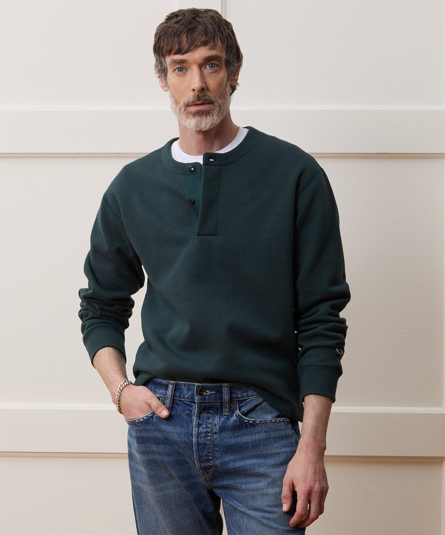 Champion Henley Sweatshirt Product Image