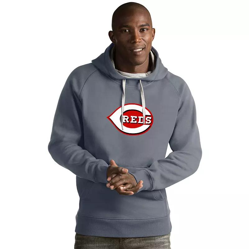 Men's Antigua Cincinnati Reds Victory Logo Hoodie,  Product Image