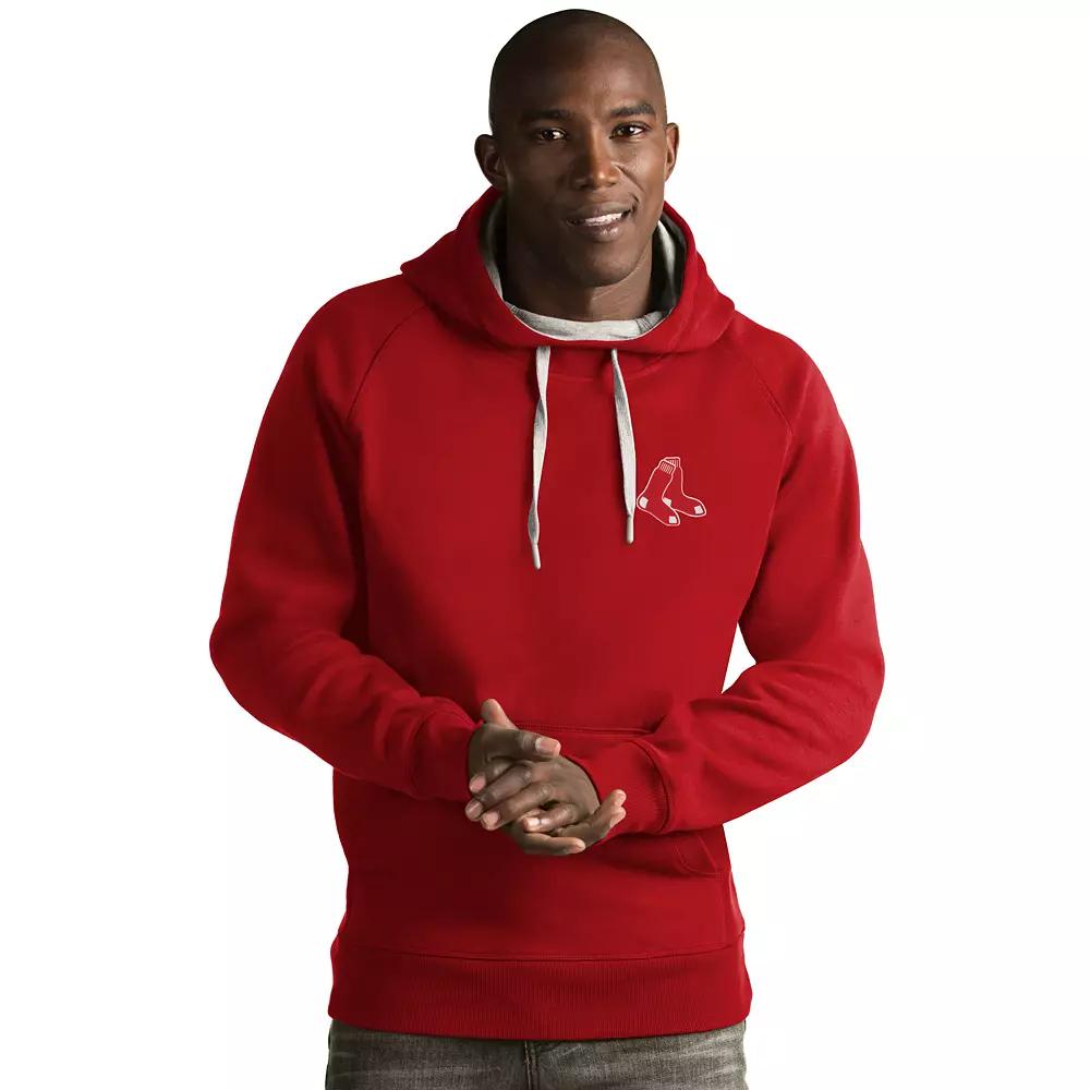 Men's Antigua Boston Red Sox Victory Pullover Hoodie,  Product Image