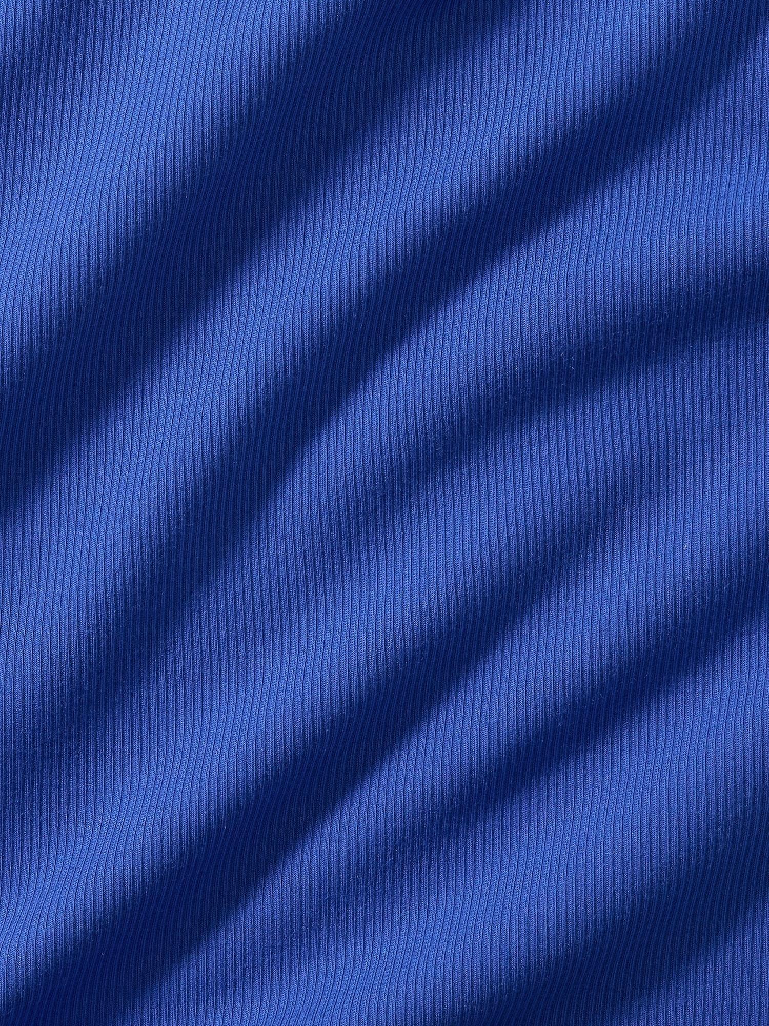 Signature Rib Square Neck Crop Tank Product Image