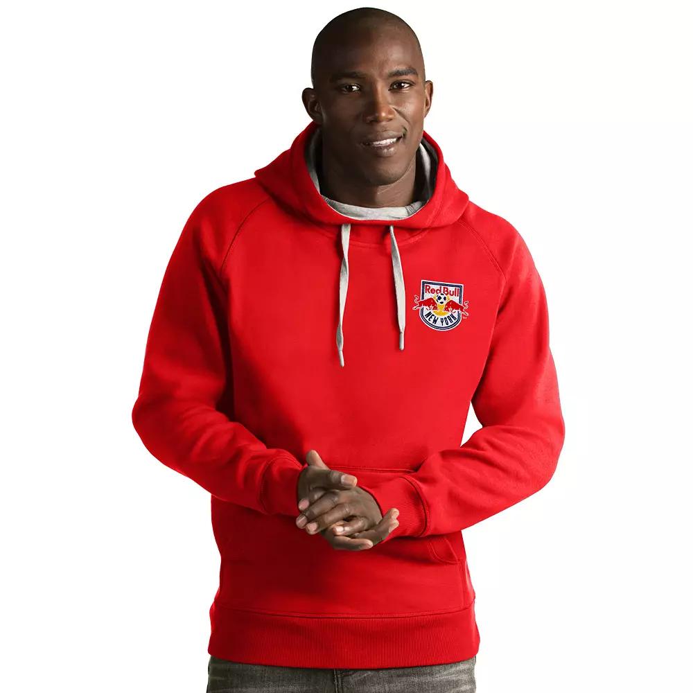 Men's Antigua New York Red Bulls Victory Pullover Hoodie,  Product Image
