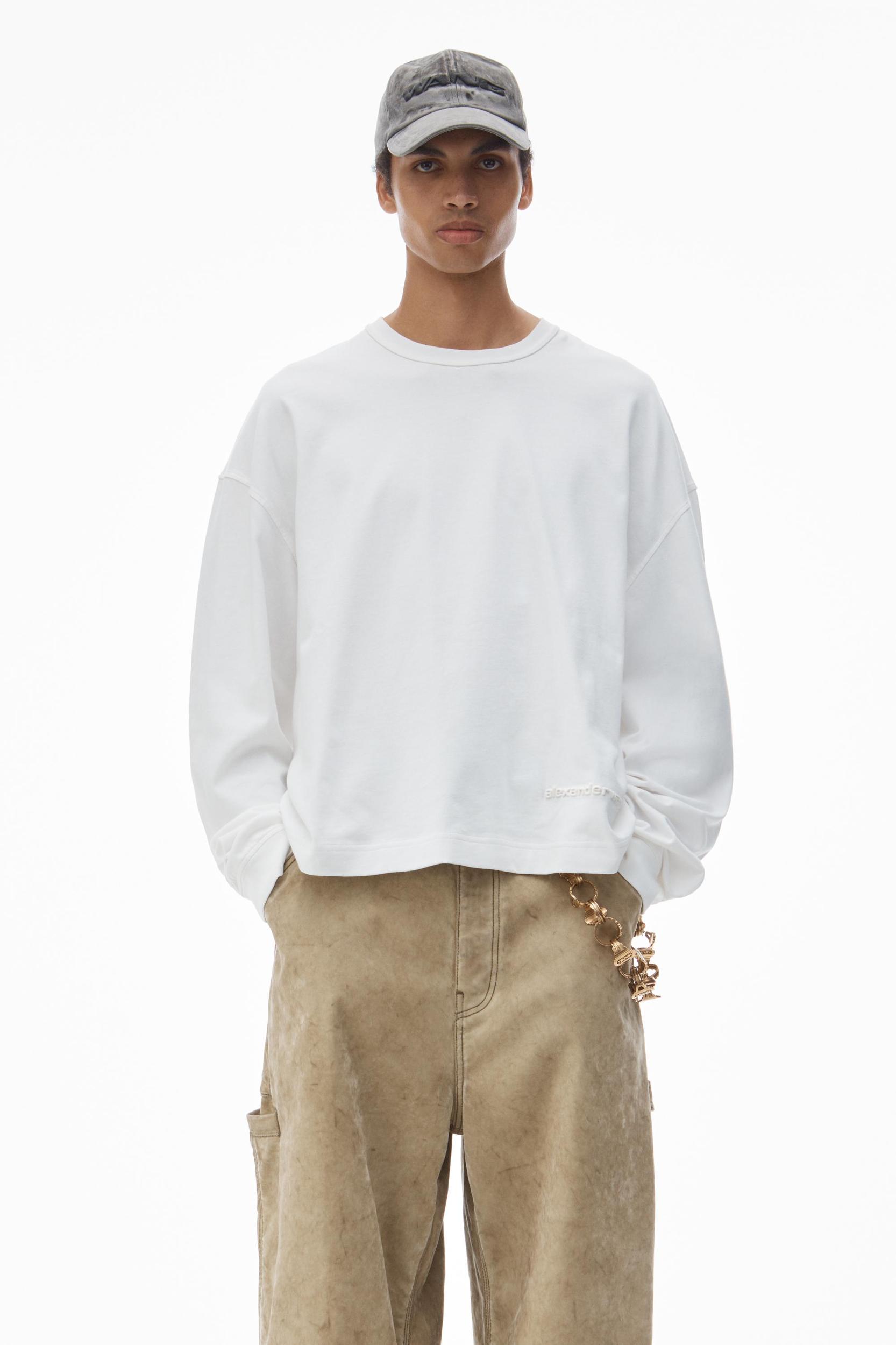 Men's Long-sleeve Tee In Cotton Jersey Product Image