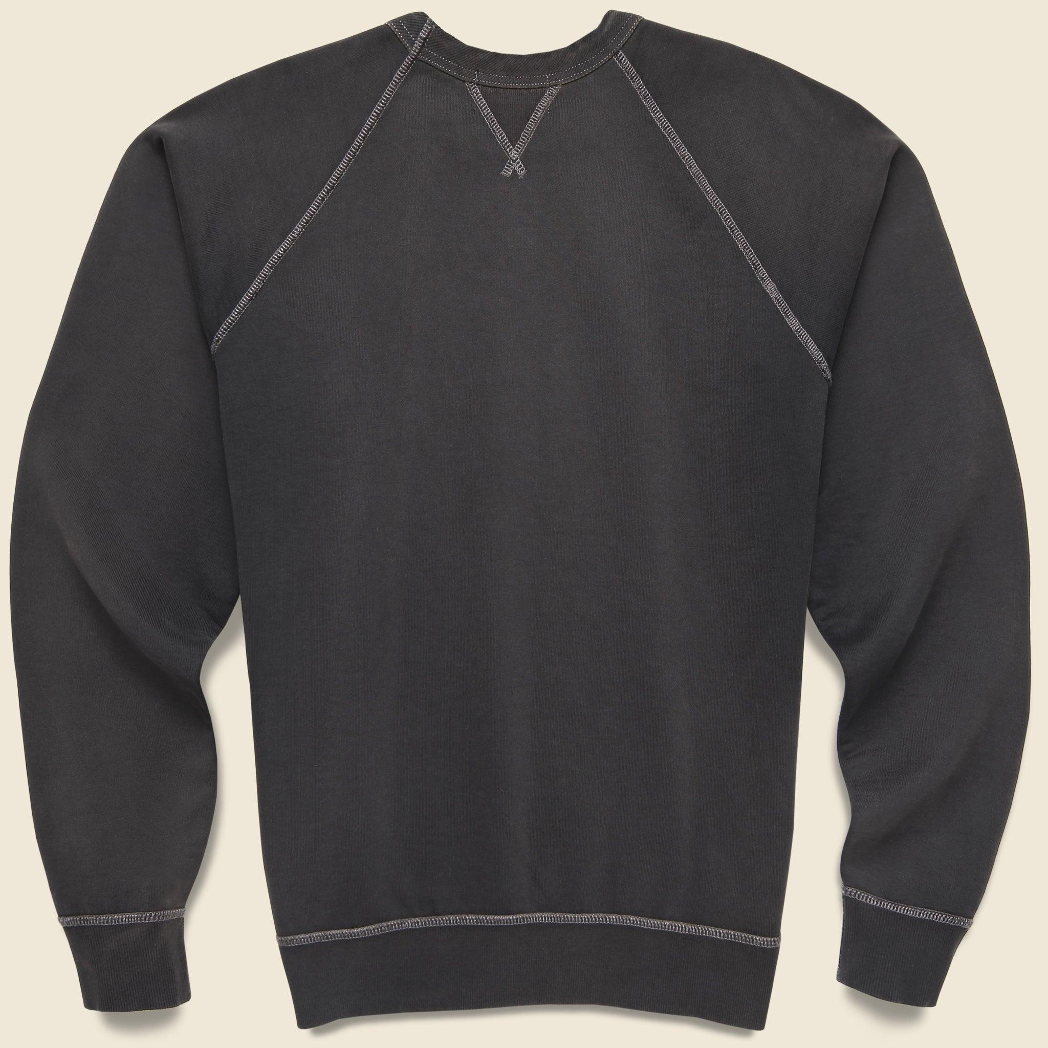 French Terry Sweatshirt - Black Indigo Product Image