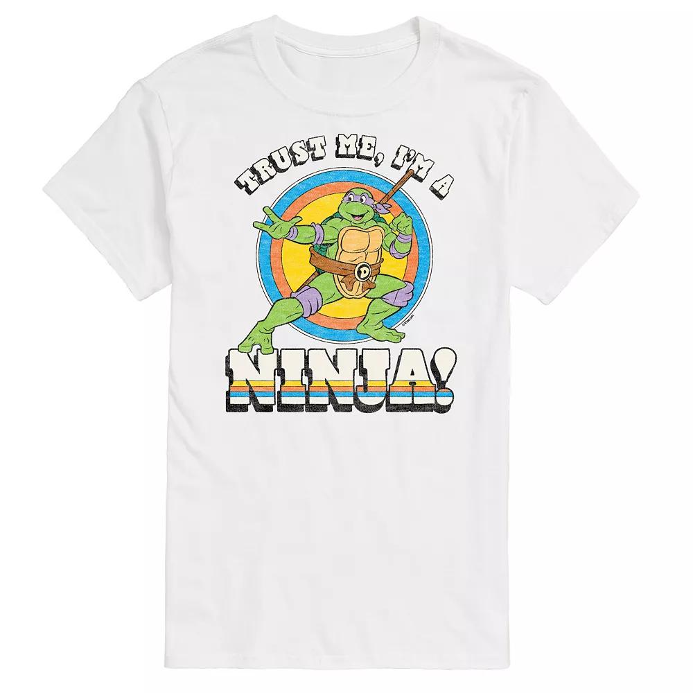 Big & Tall TMNT Trust Me Graphic Tee, Men's,  Product Image