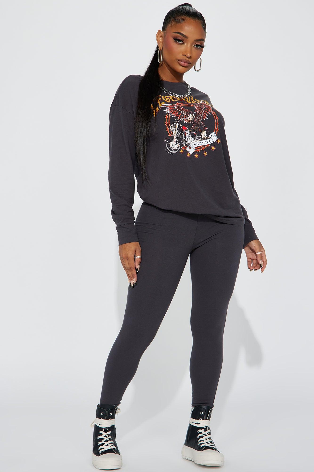 Legendary World Tour Legging Set - Charcoal Product Image