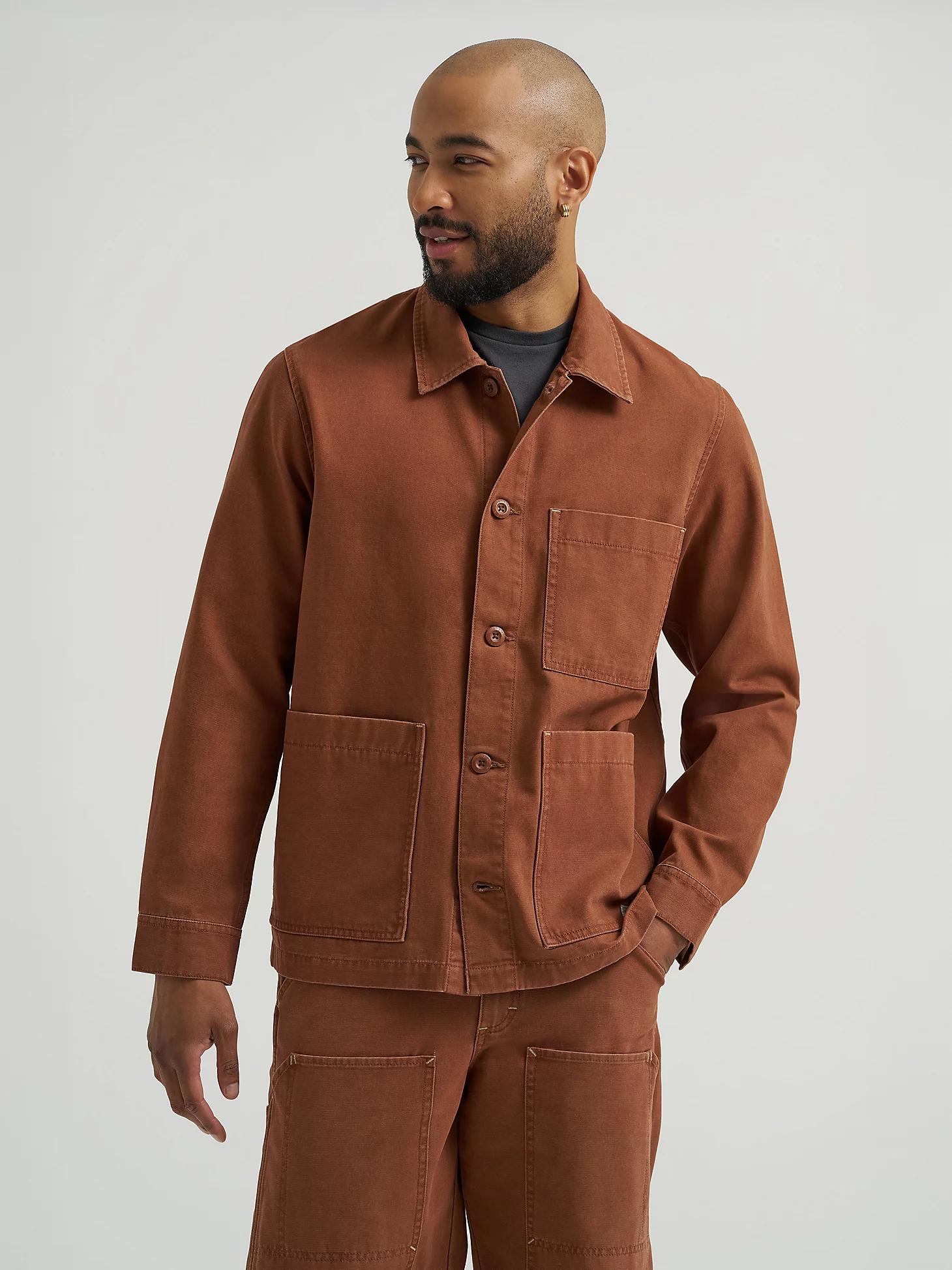Men's Utility Chore Jacket in Mid Product Image