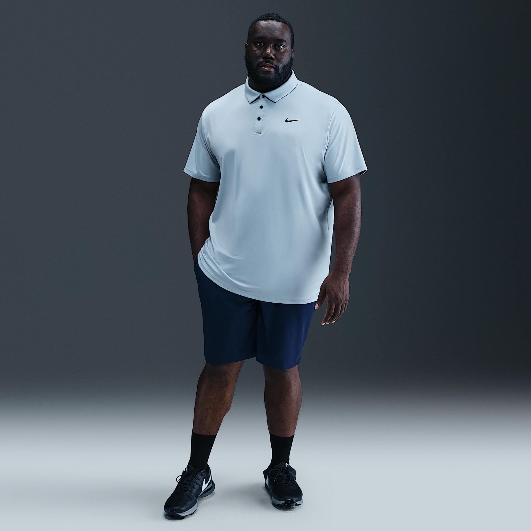 Nike Mens Tour Dri-FIT Solid Golf Polo | FZ7481-440 Product Image