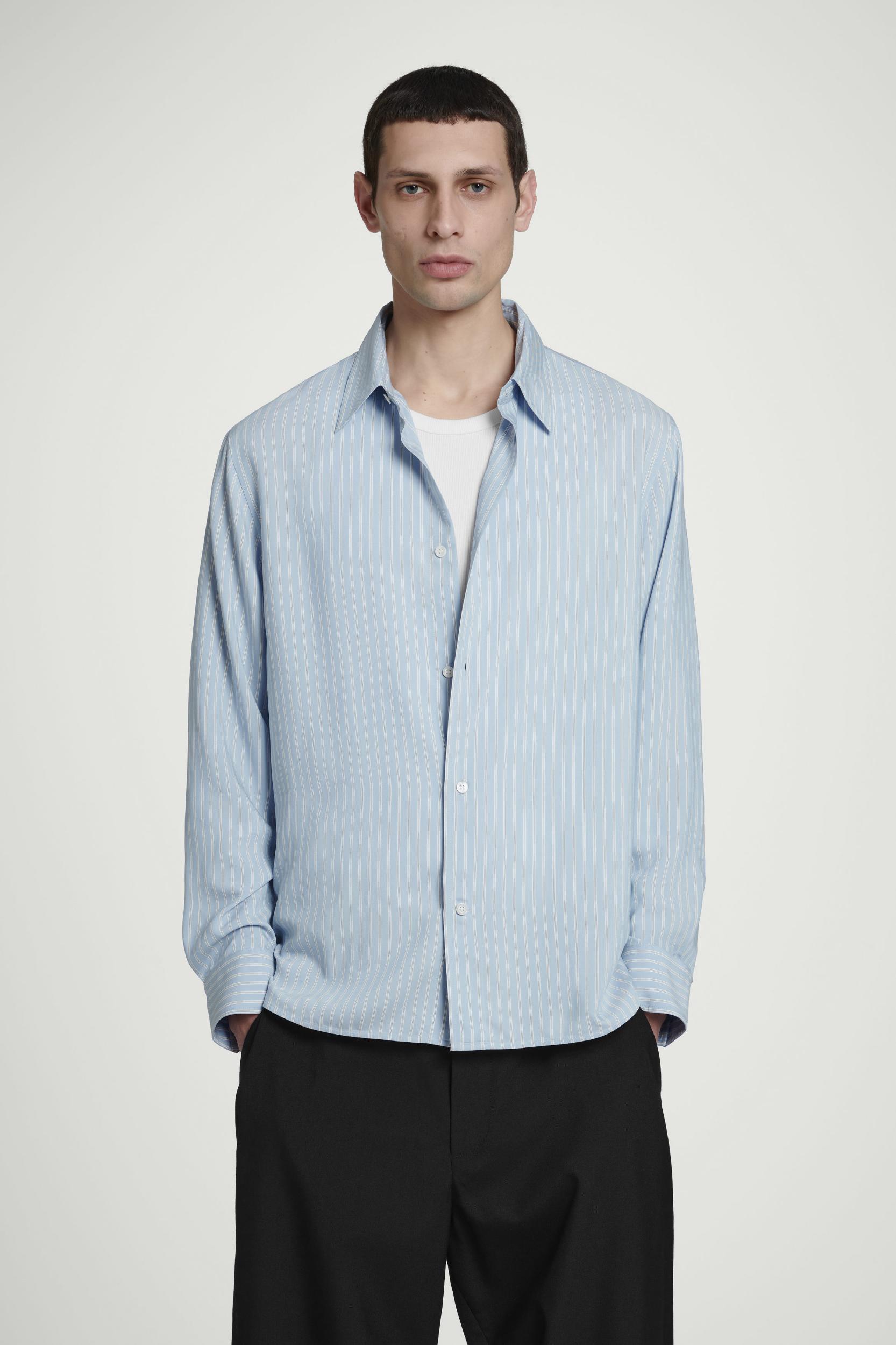 RELAXED STRIPED SHIRT Product Image