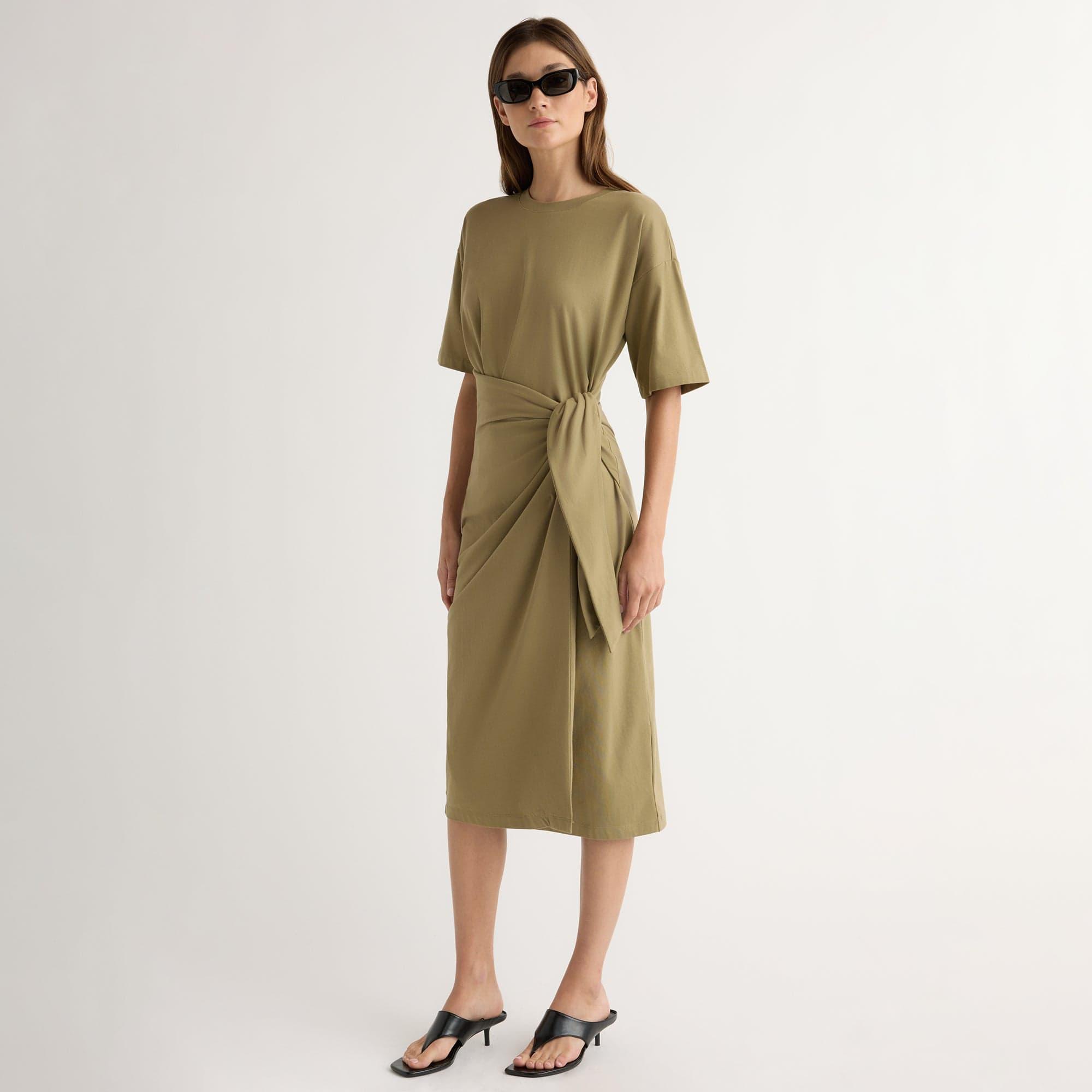 Noa Organic Cotton T-Shirt Wrap Dress Product Image