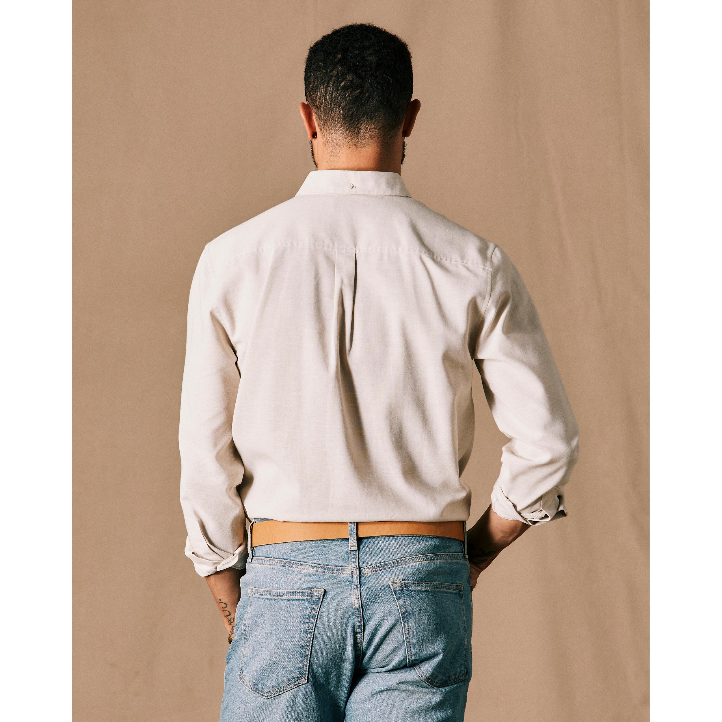 Wrinkle-Free Linen Long Sleeve Shirt Product Image