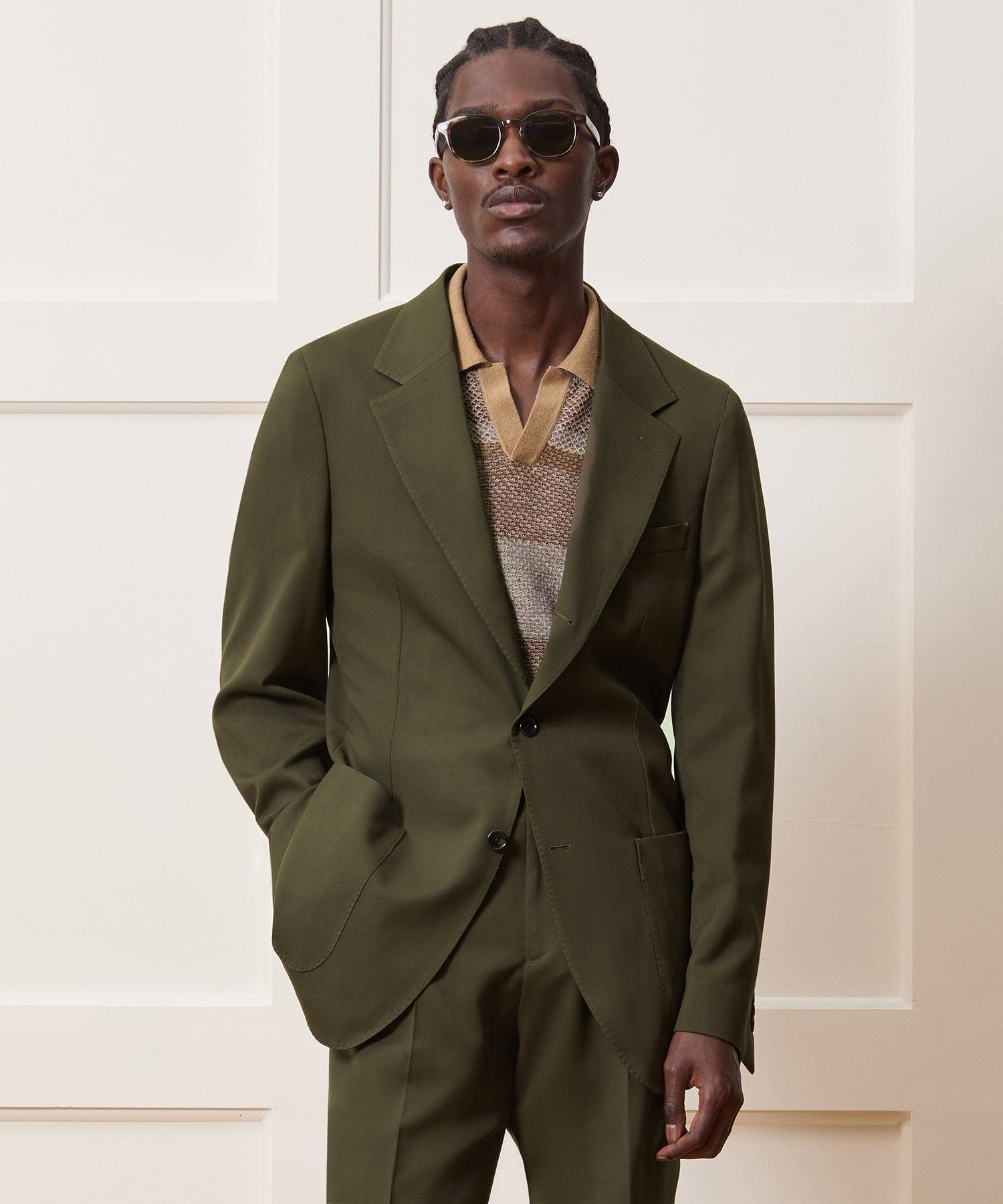 Italian Wool Gabardine Madison Suit Product Image