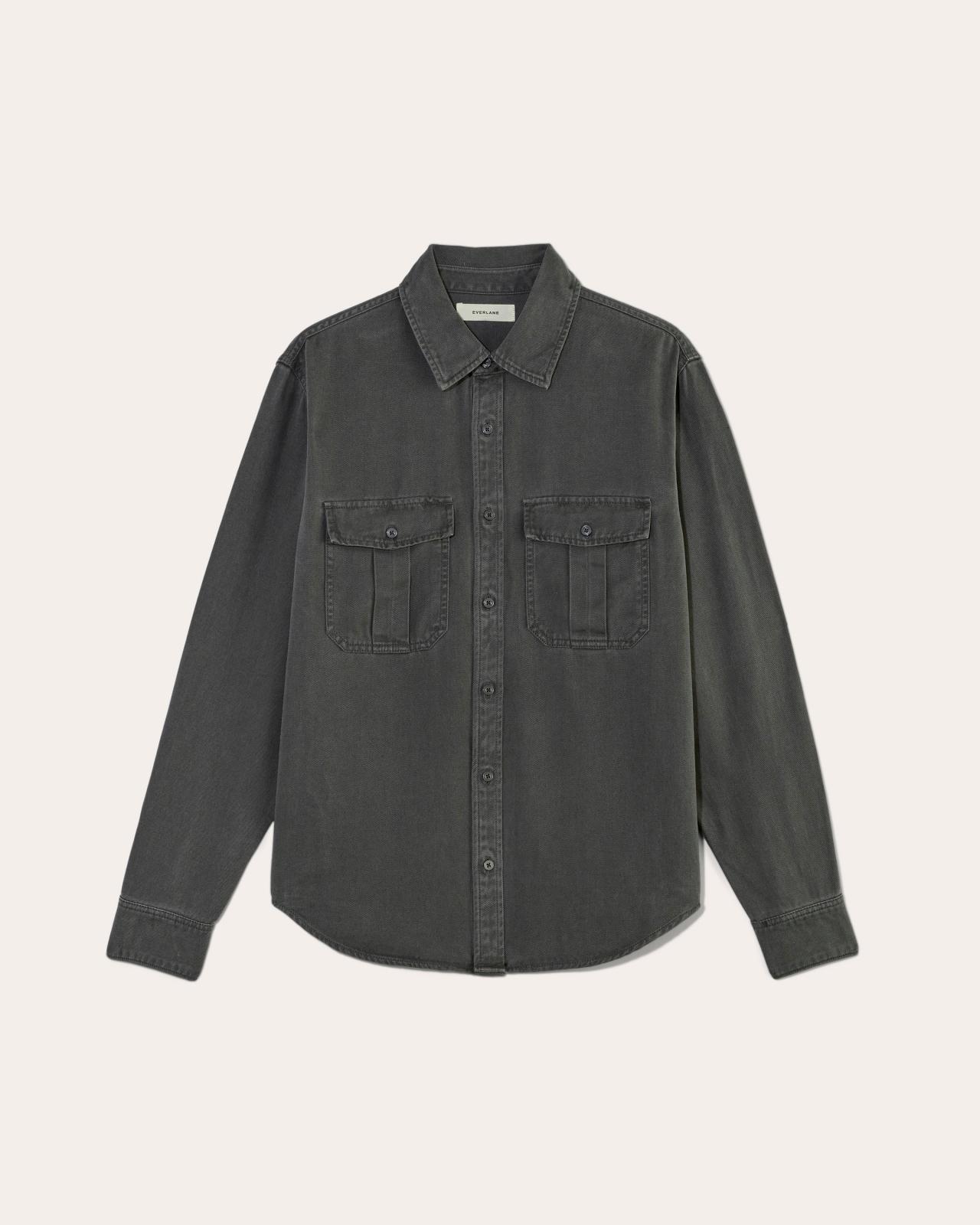 Mens Utility Shirt Jacket in Buttersoft by Everlane Product Image