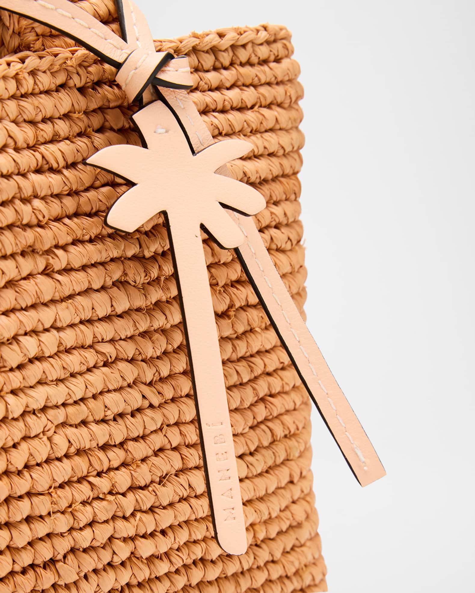 Sunset Mini Raffia Top-Handle Bag Product Image