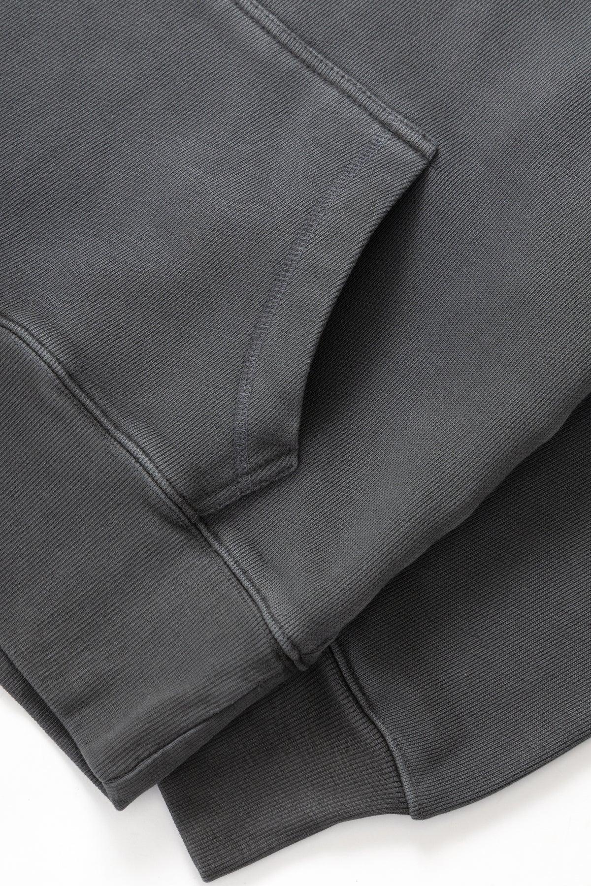 Power Goods - Loopback Hoodie - Washed Black Product Image