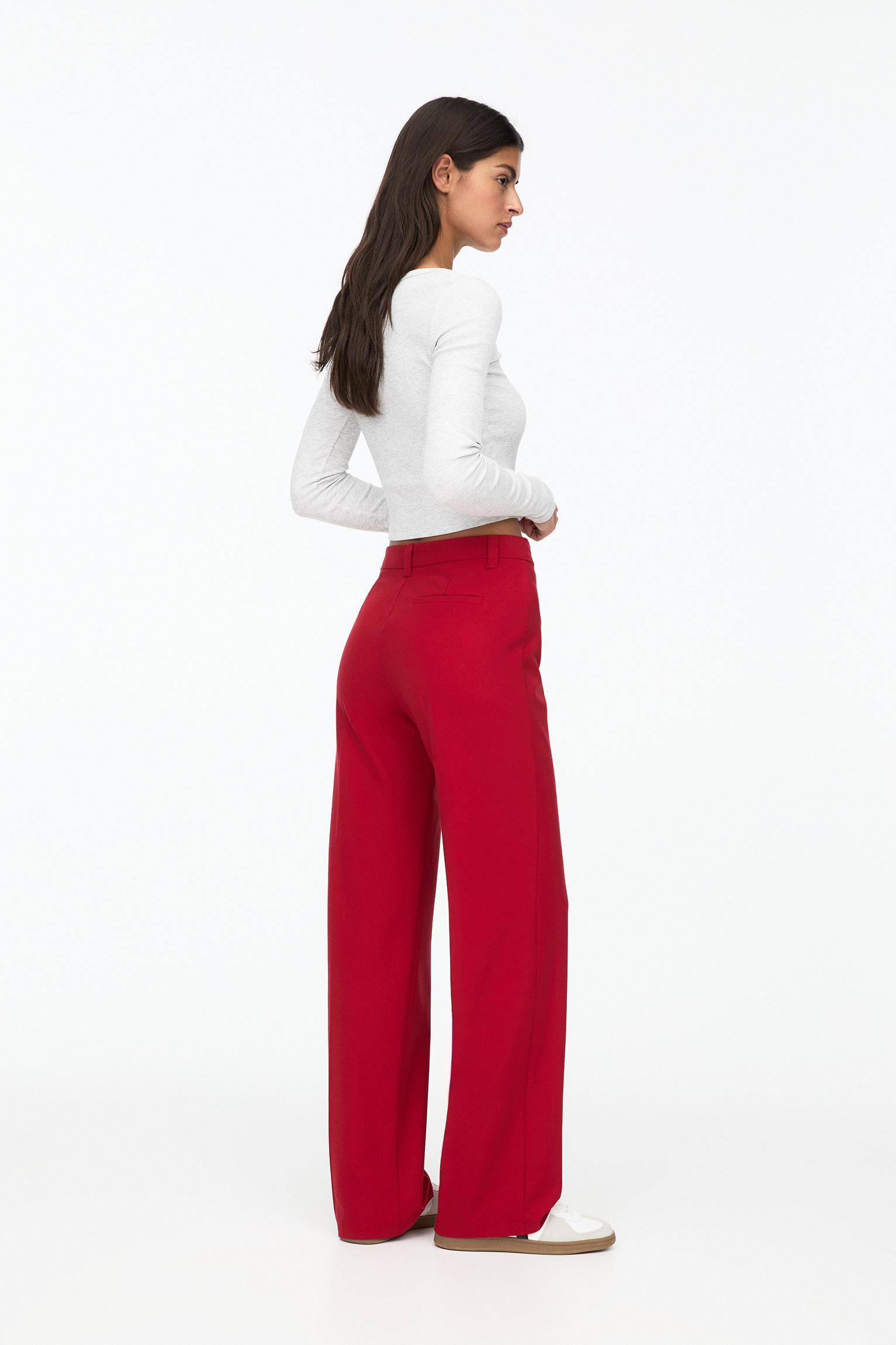 Straight-leg smart pants Product Image