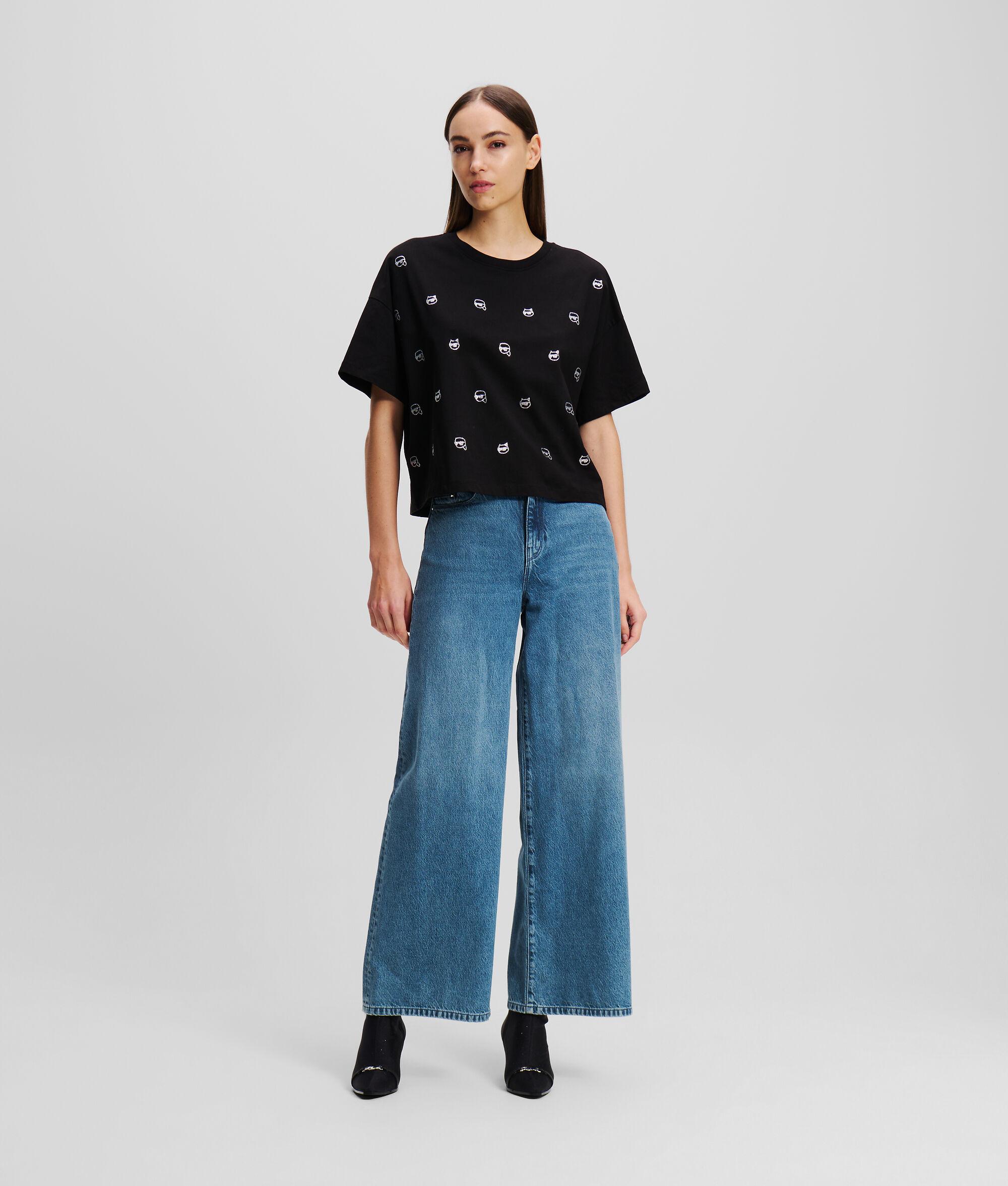 MID-RISE WIDE-LEG JEANS Product Image