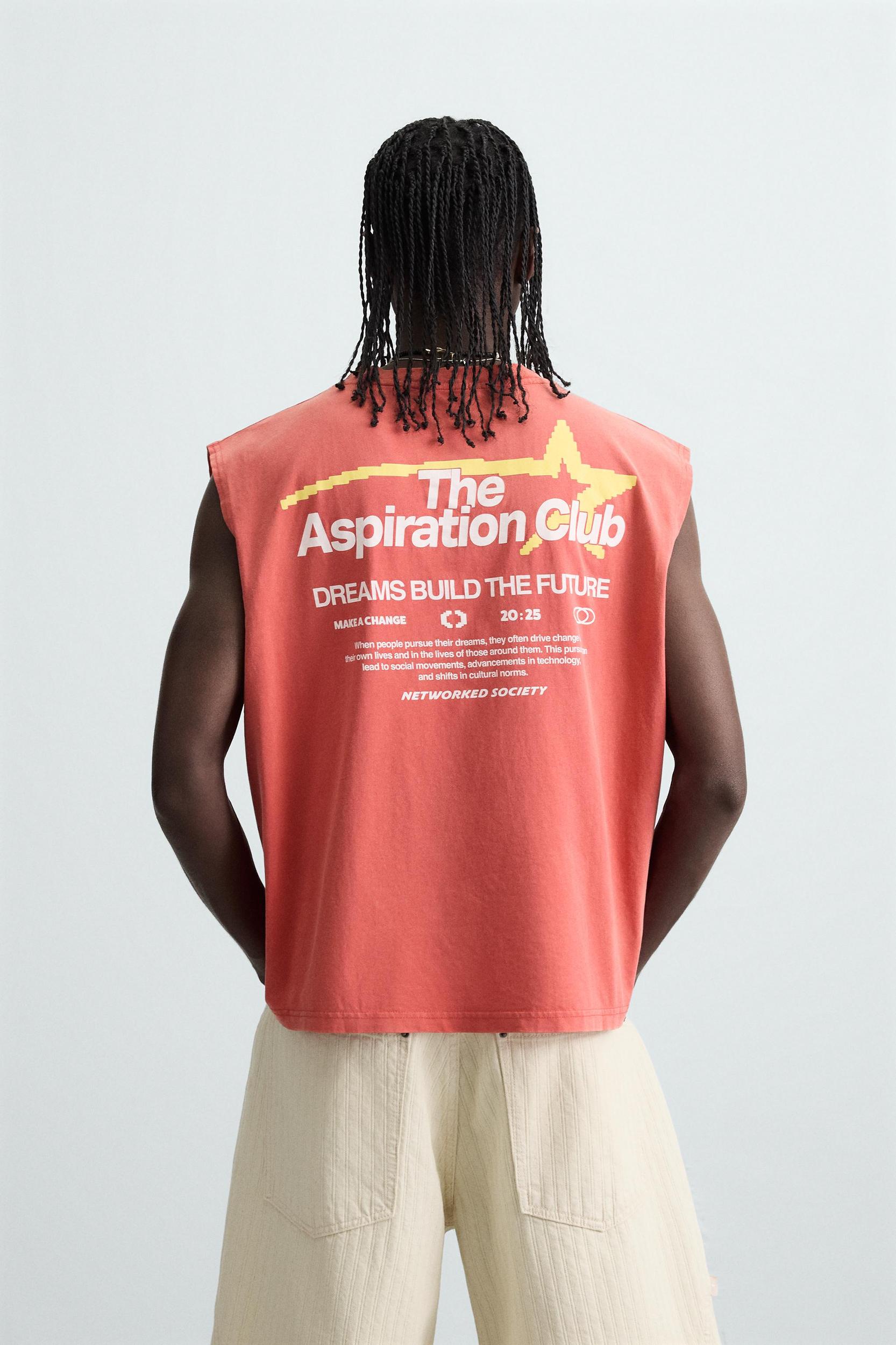 CONTRAST PRINT KNIT TANK TOP Product Image