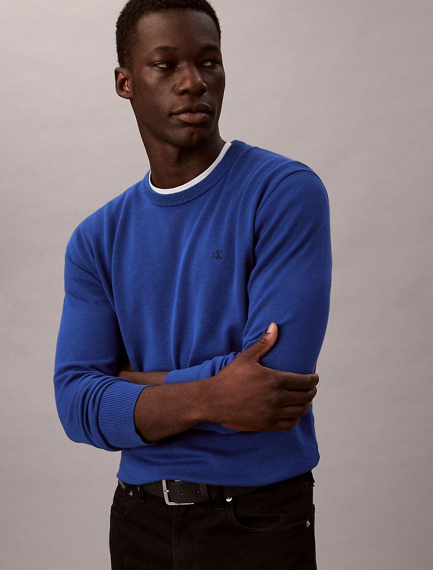Smooth Cotton Sweater Product Image