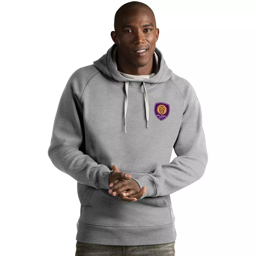 Men's Antigua Orlando City SC Victory Pullover Hoodie,  Product Image
