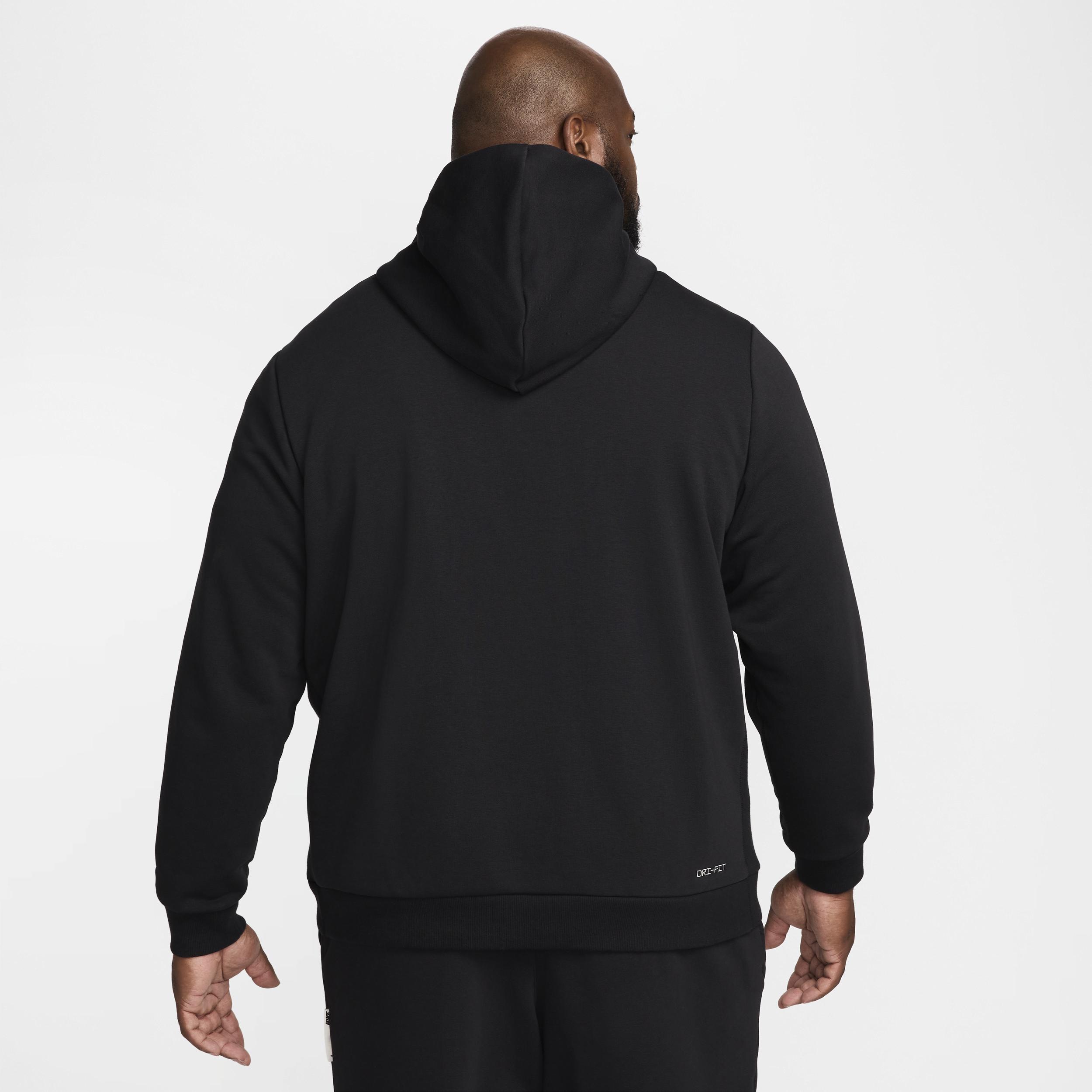 Nike Mens Standard Issue Dri-FIT Pullover Basketball Hoodie | FZ0218-010 Product Image