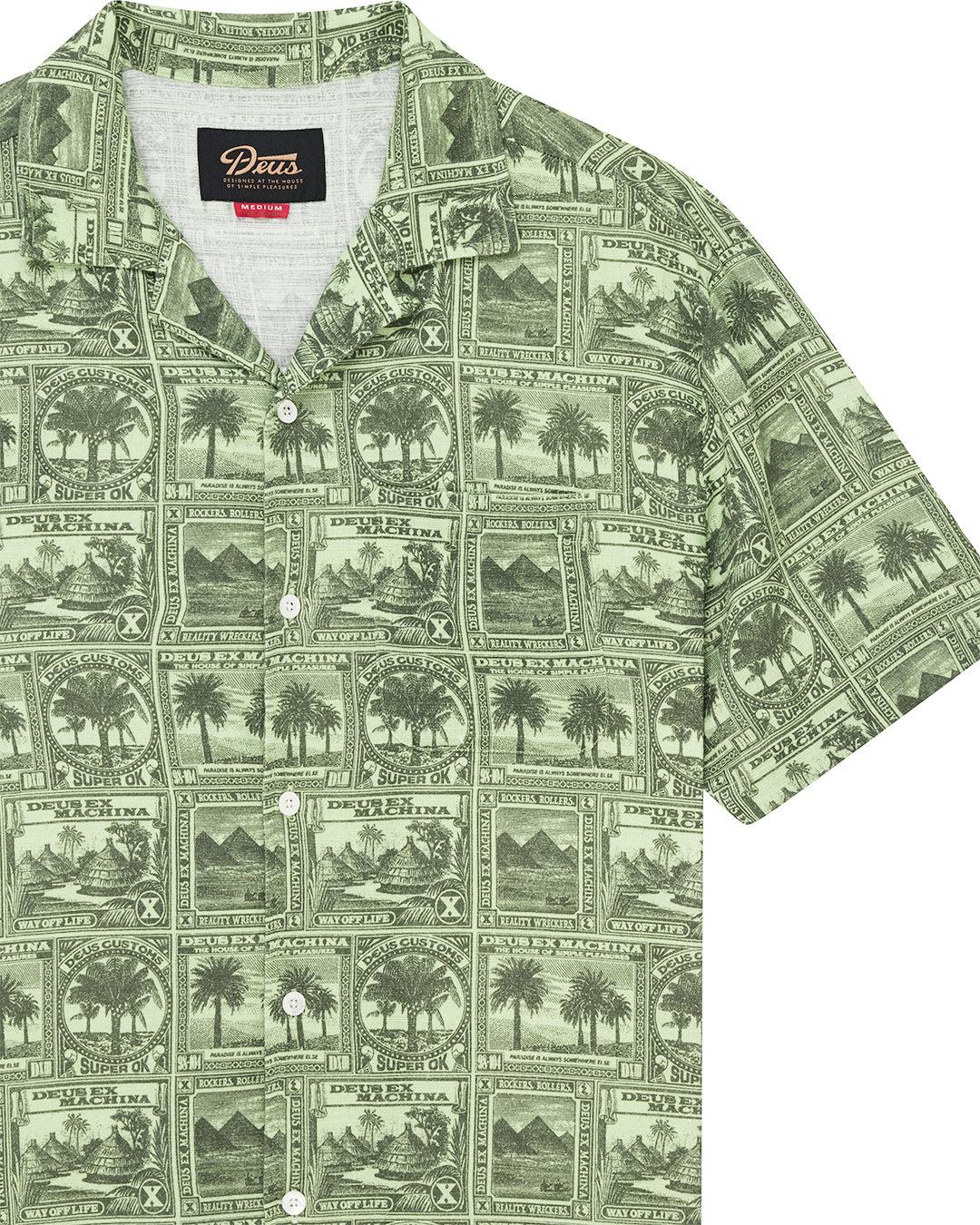 Mail-Man Shirt - Green Product Image