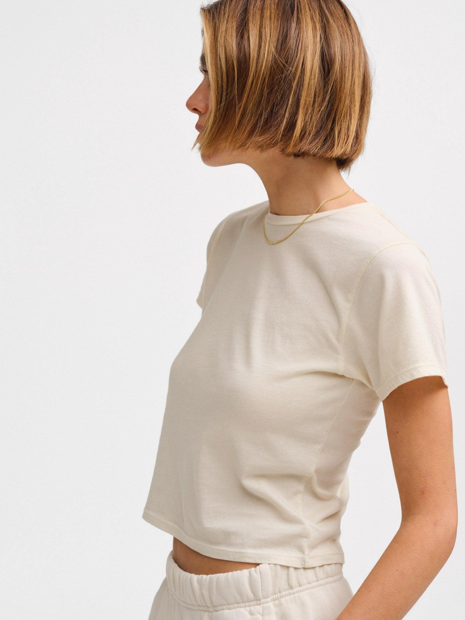 Organic Cotton Shrunken Tee Female Product Image