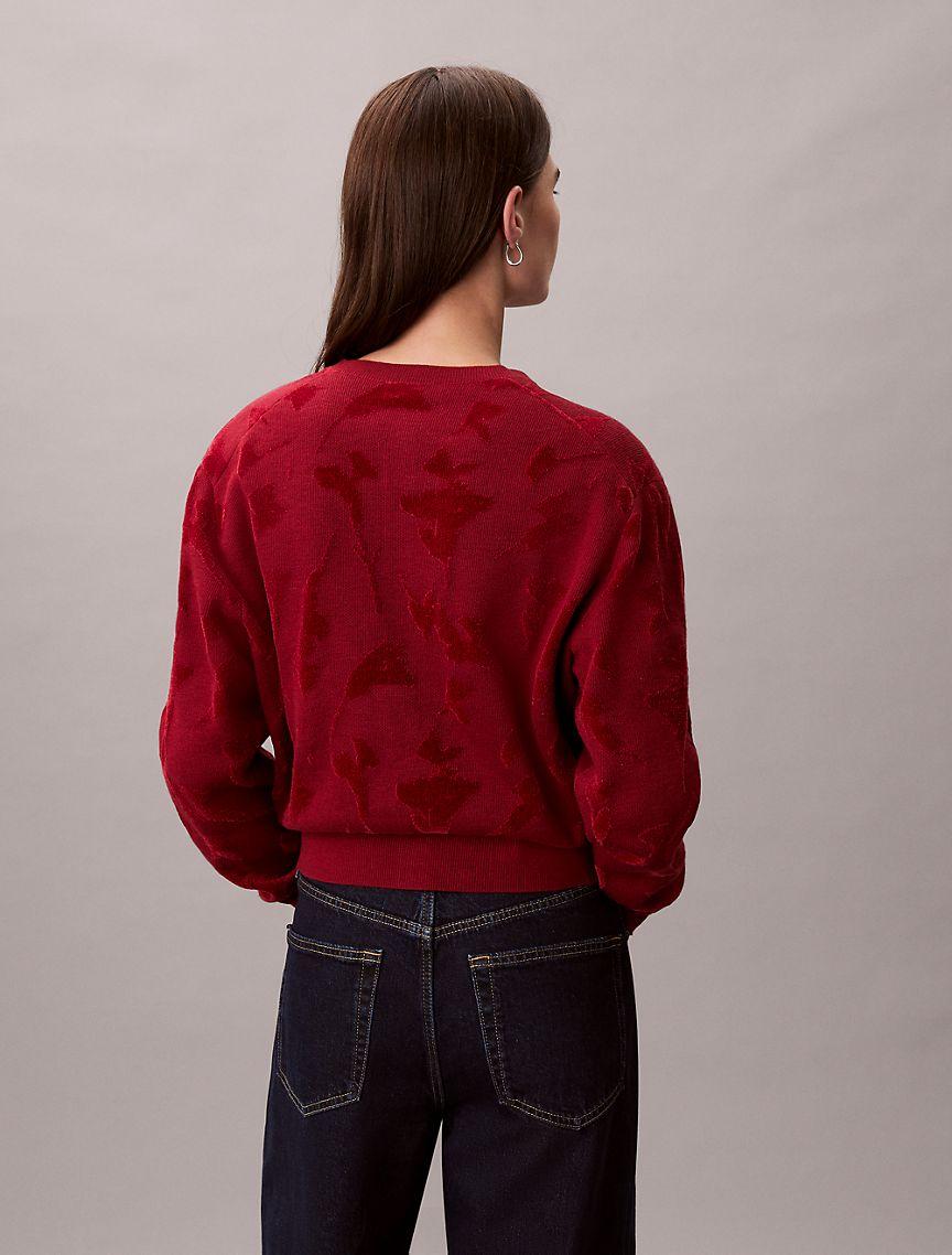 Textured Jacquard Cardigan Product Image