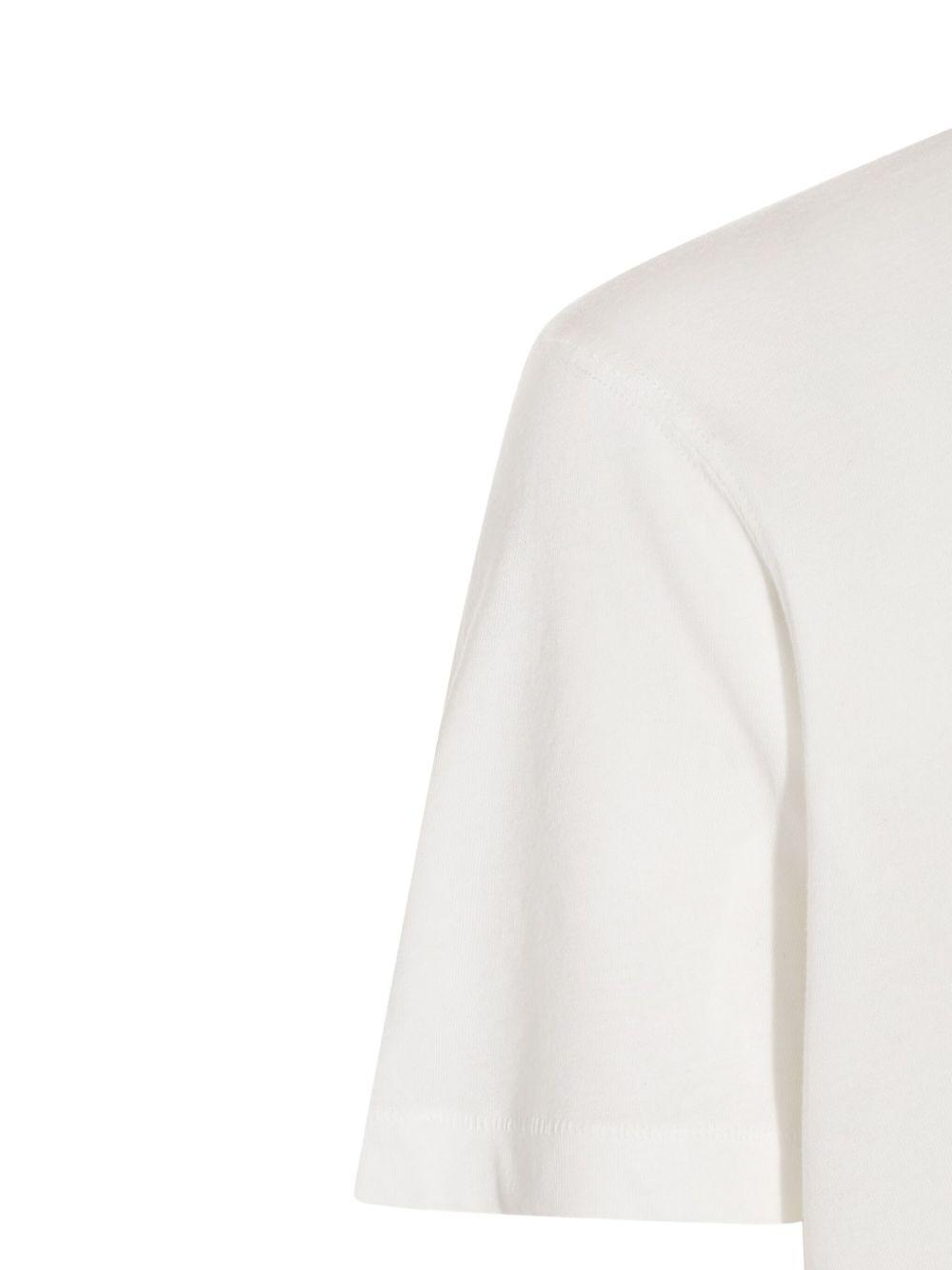 TOM FORD Stretch Cotton & Modal Jersey T-shirt In White Product Image