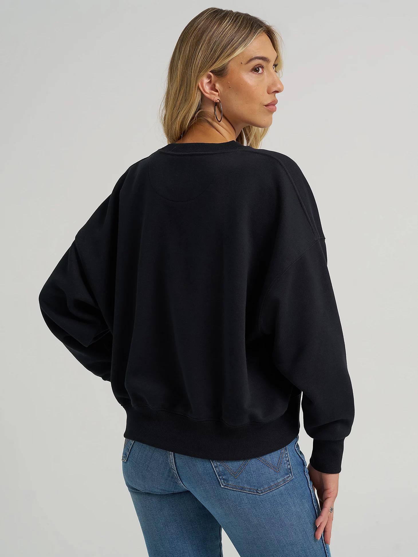 Wrangler x Lainey Wilson Cowboy Crewneck Pullover | Women's JACKETS & OUTERWEAR | Wrangler® Product Image