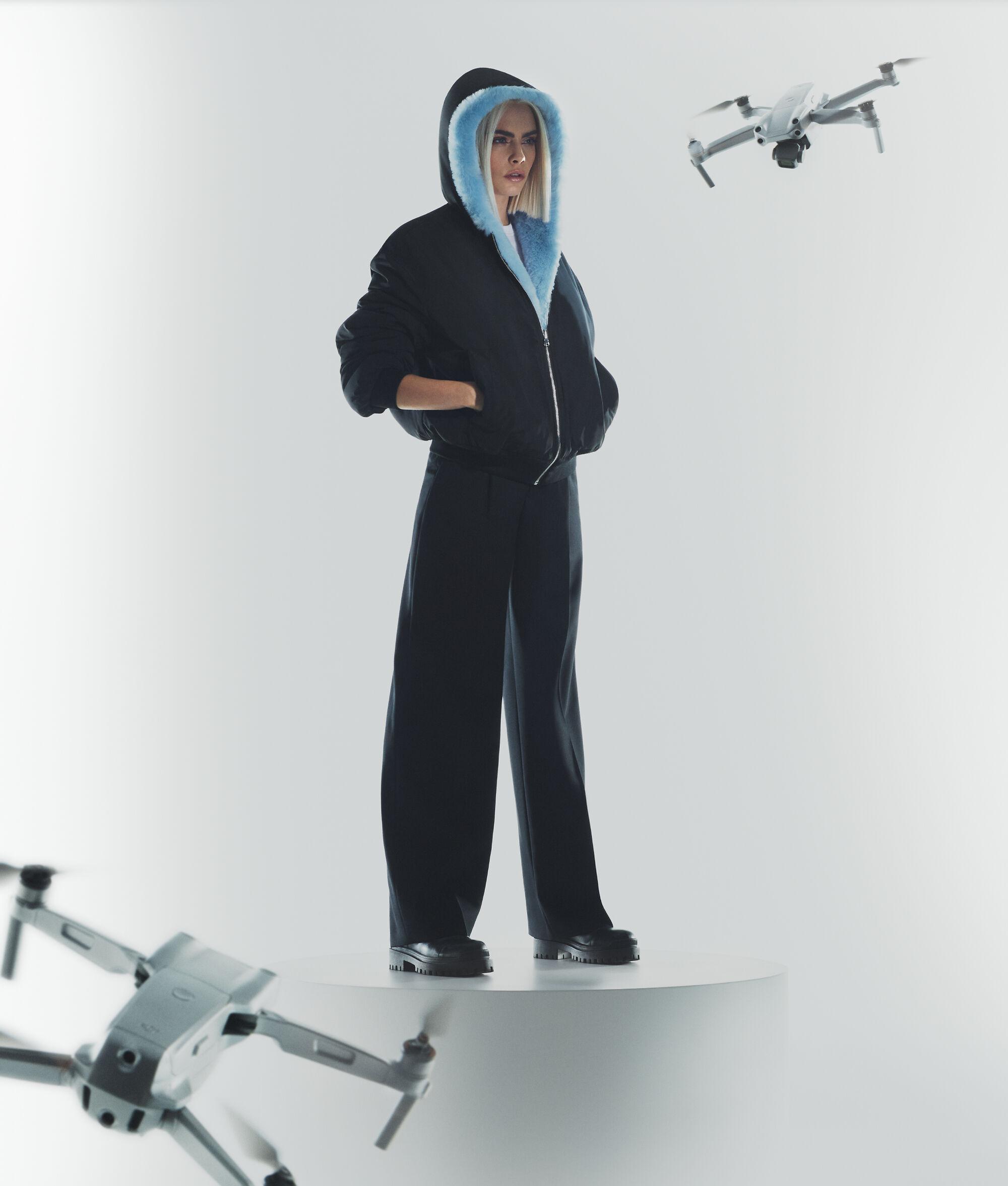 CARA LOVES KARL WIDE-LEG PANTS Product Image