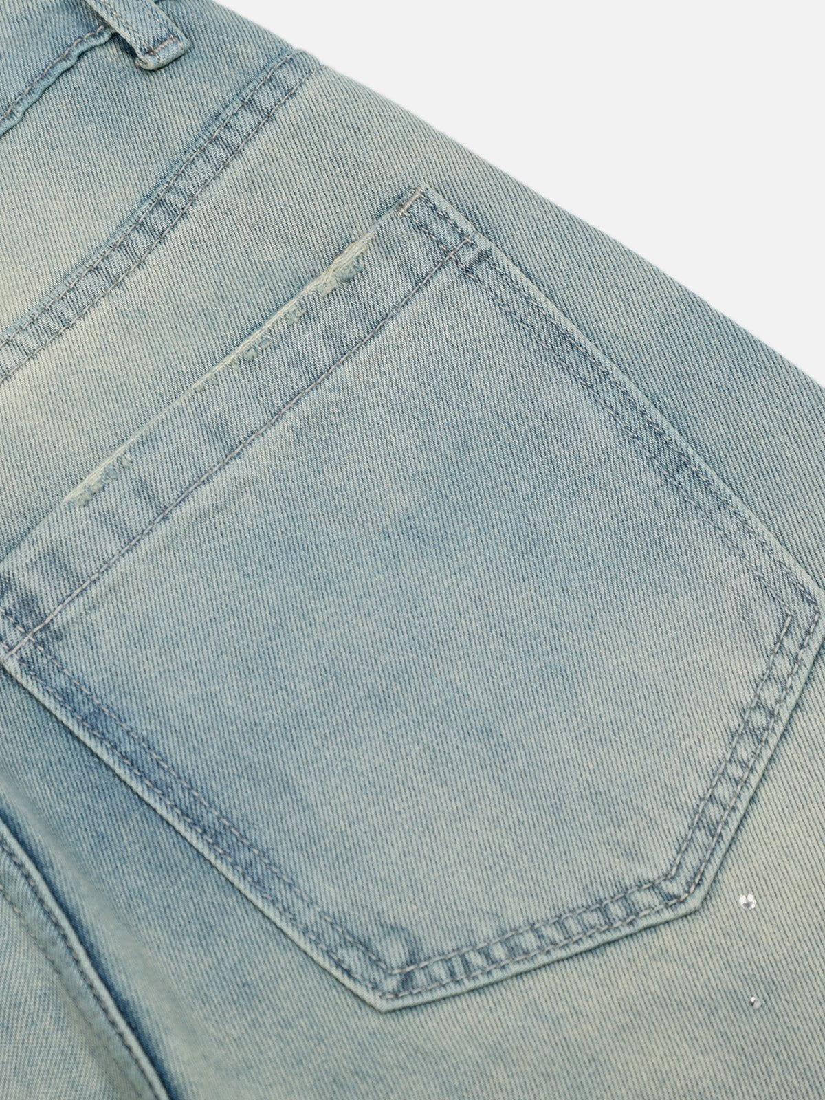 Aelfric Eden Rhinestone Barrel Jeans Product Image