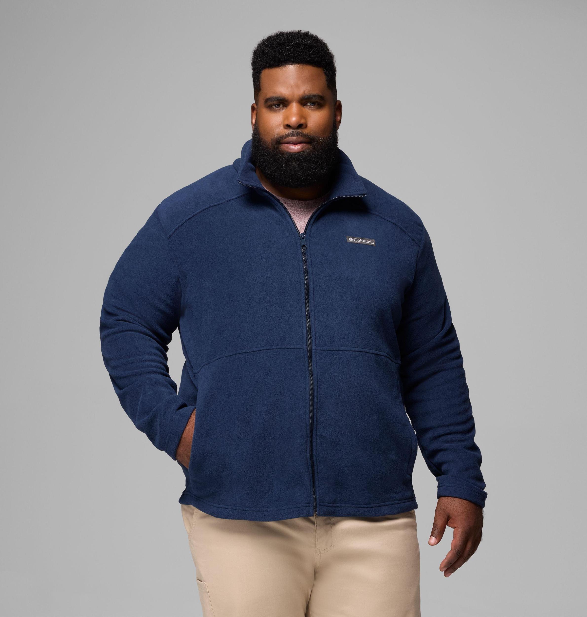 Columbia Mens Castle Dale Full Zip Fleece Jacket - Big- Product Image