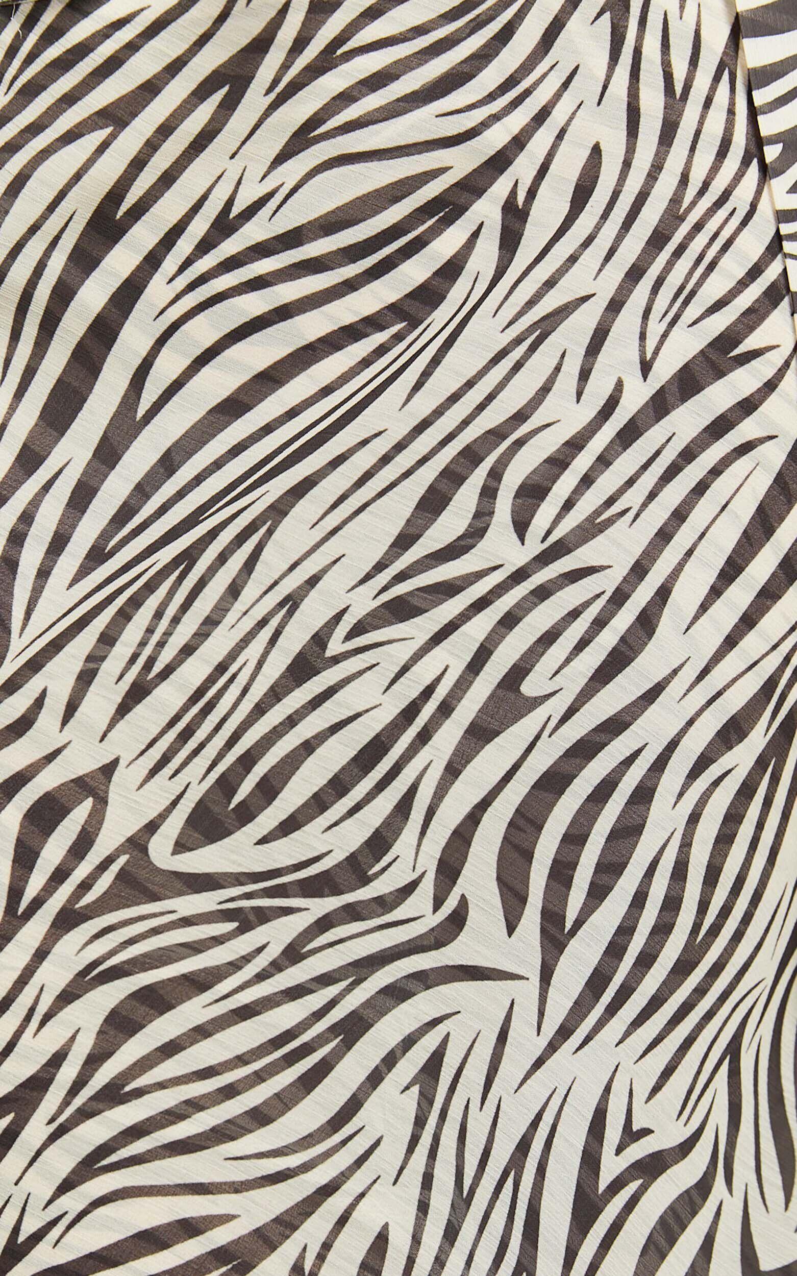 Lioness - Endless Maxi Skirt in Zebra Product Image