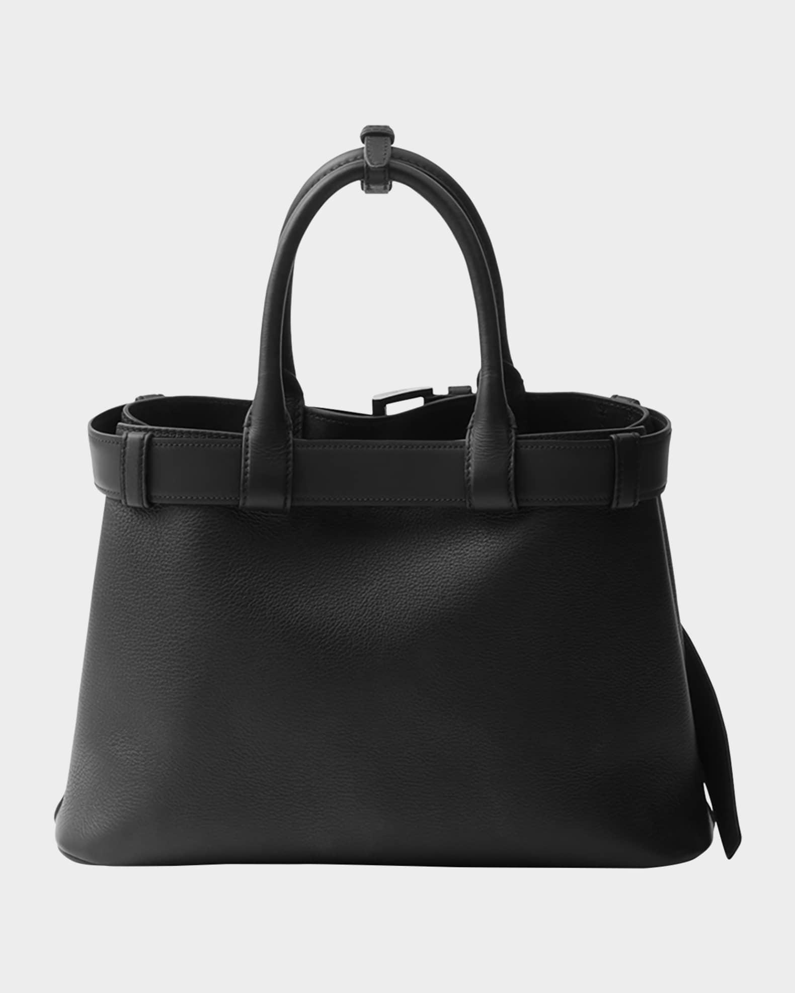 Medium Grain Leather Top-Handle Bag Product Image