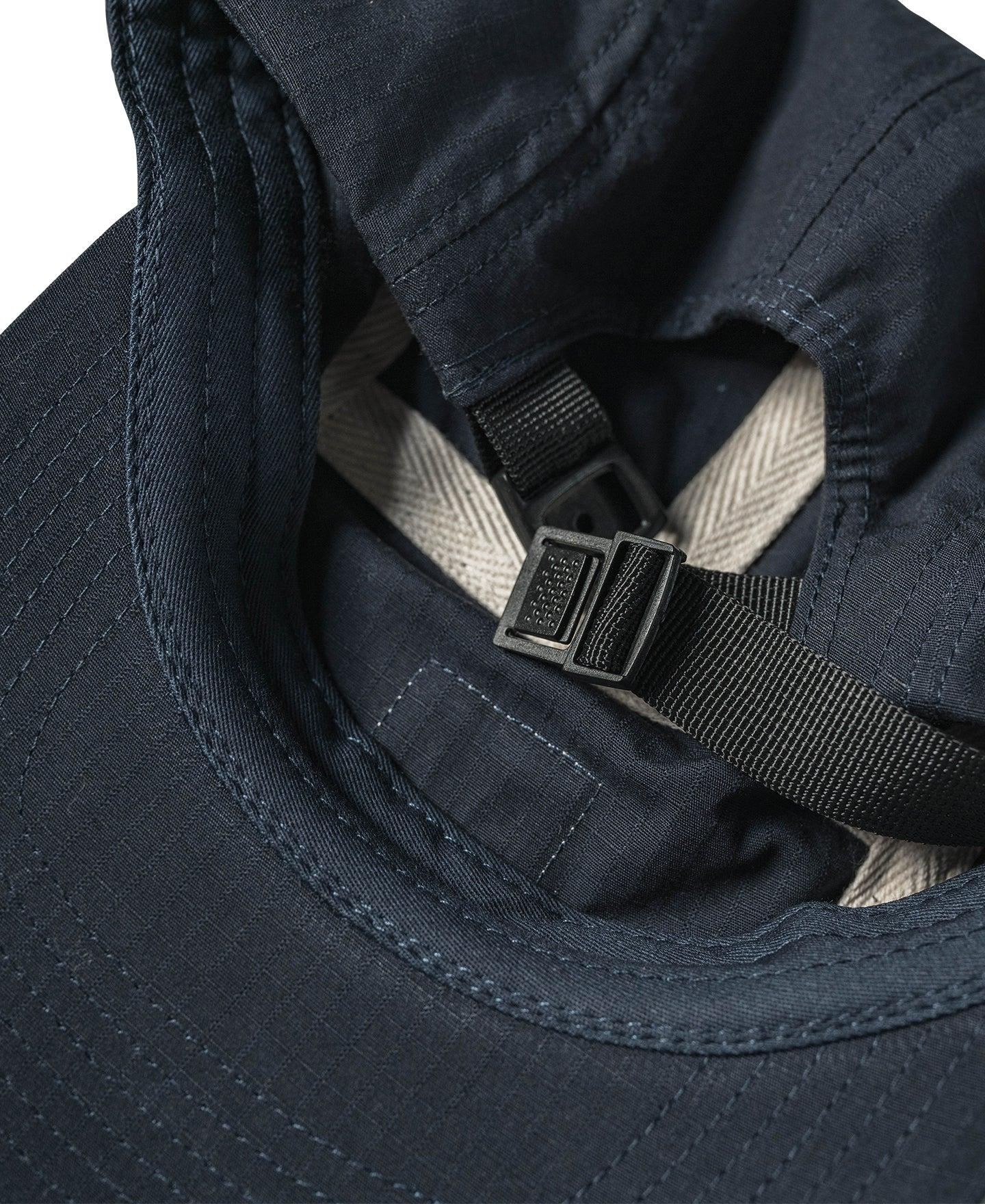 7.5 oz Ripstop Cotton 5 Panel Cap - Navy Product Image